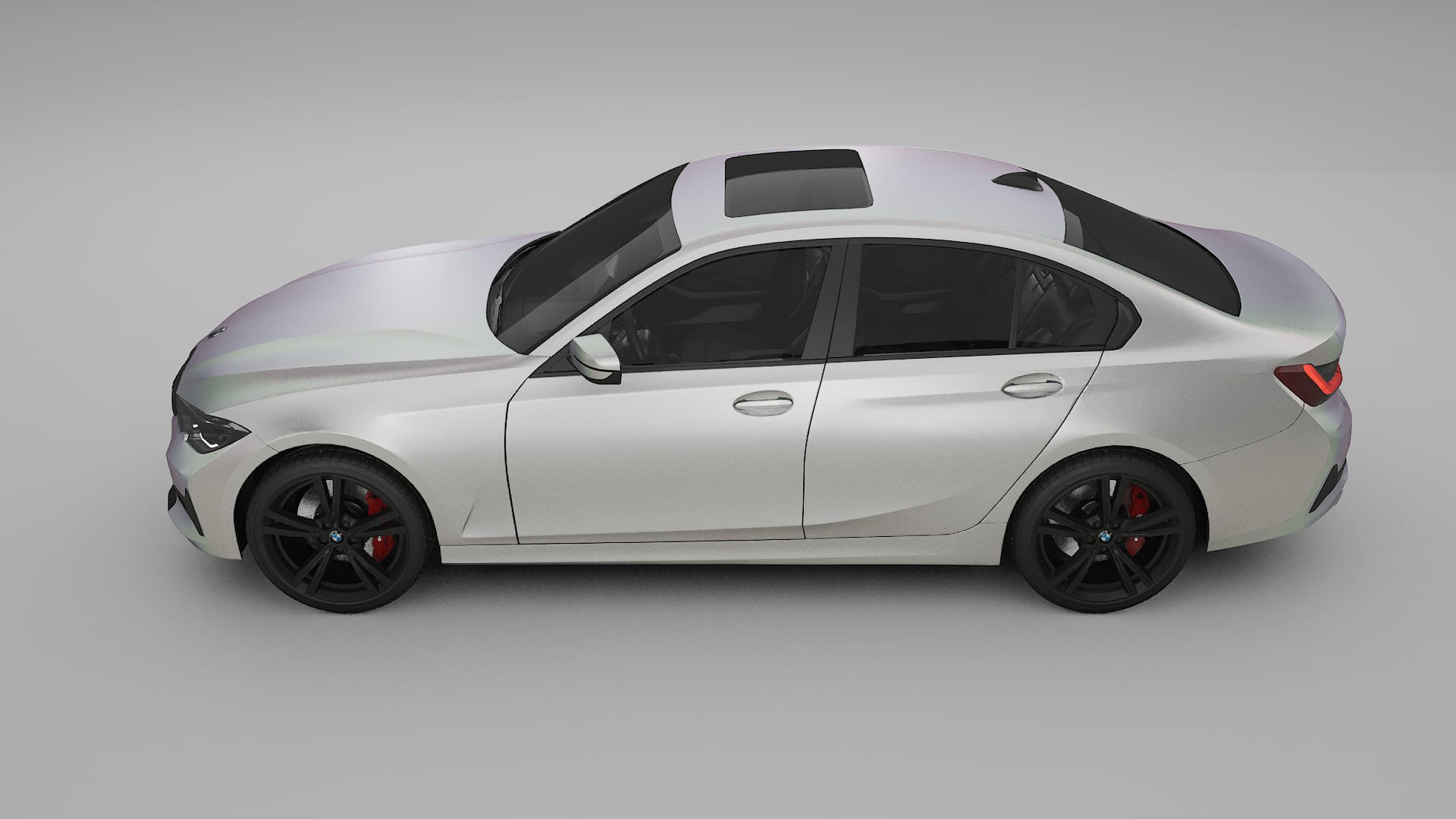 BMW 3 G20 prefacelift pre LCI TPU Lackschutzfolie | NEBULA Farbwechsel PPF – Komplett-Vorgeschnittener Kit
