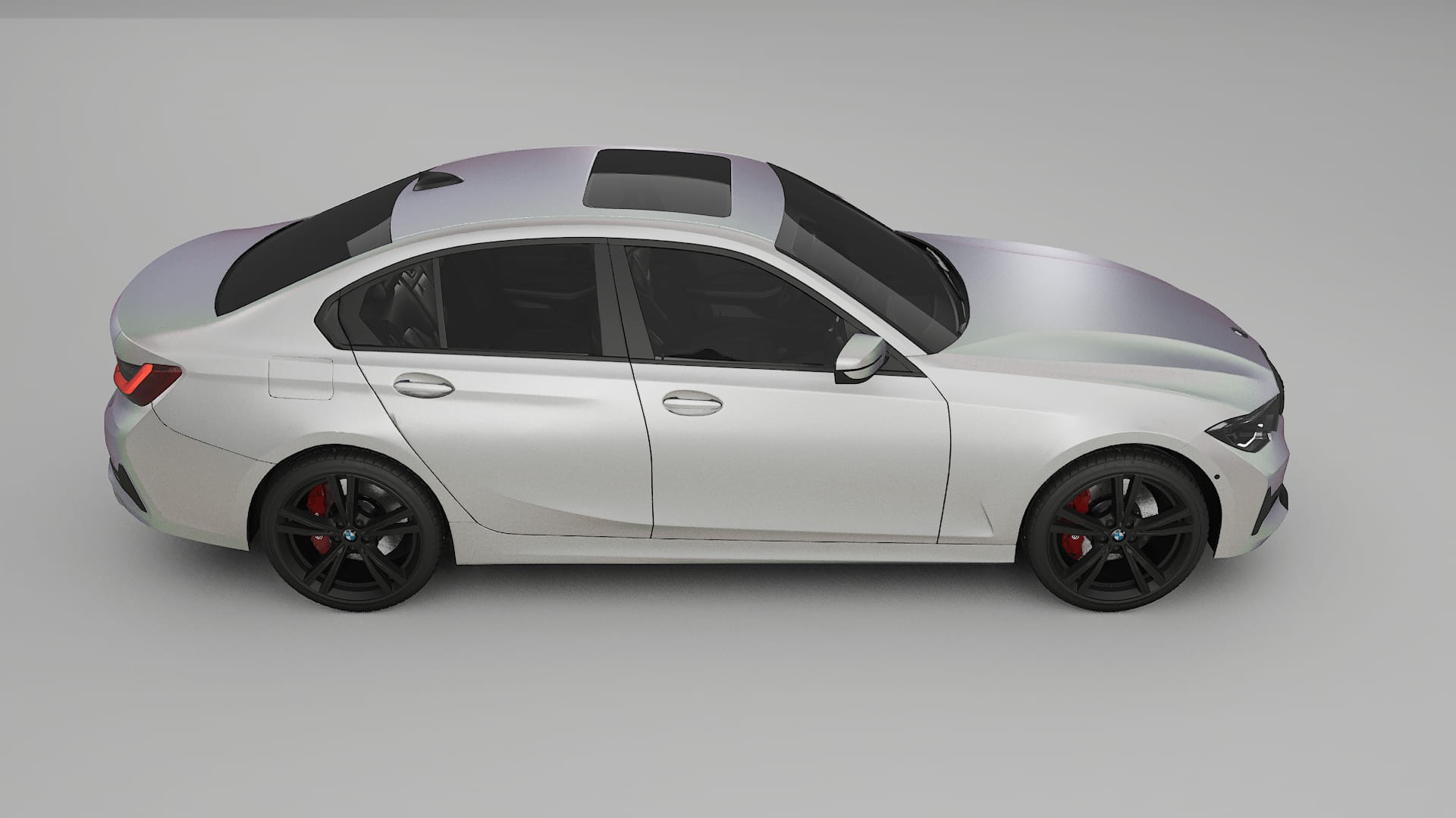 BMW 3 G20 prefacelift pre LCI TPU Lackschutzfolie | NEBULA Farbwechsel PPF – Komplett-Vorgeschnittener Kit