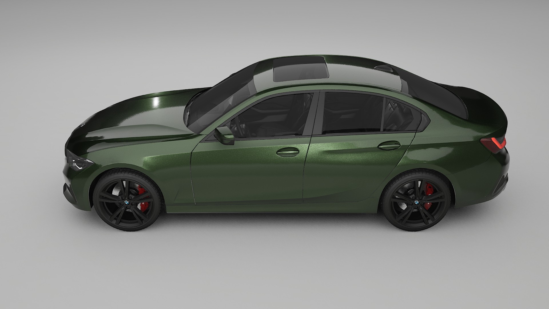 BMW 3 G20 prefacelift pre LCI TPU Lackschutzfolie | LAGOON Farbwechsel PPF – Komplett-Vorgeschnittener Kit
