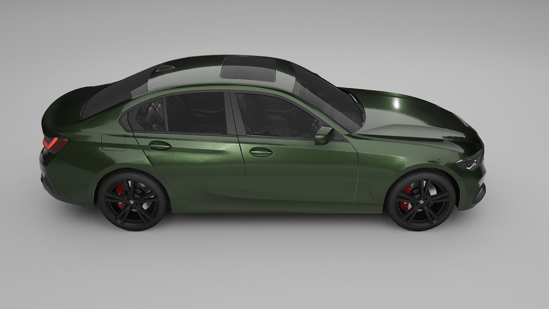 BMW 3 G20 prefacelift pre LCI TPU Lackschutzfolie | LAGOON Farbwechsel PPF – Komplett-Vorgeschnittener Kit
