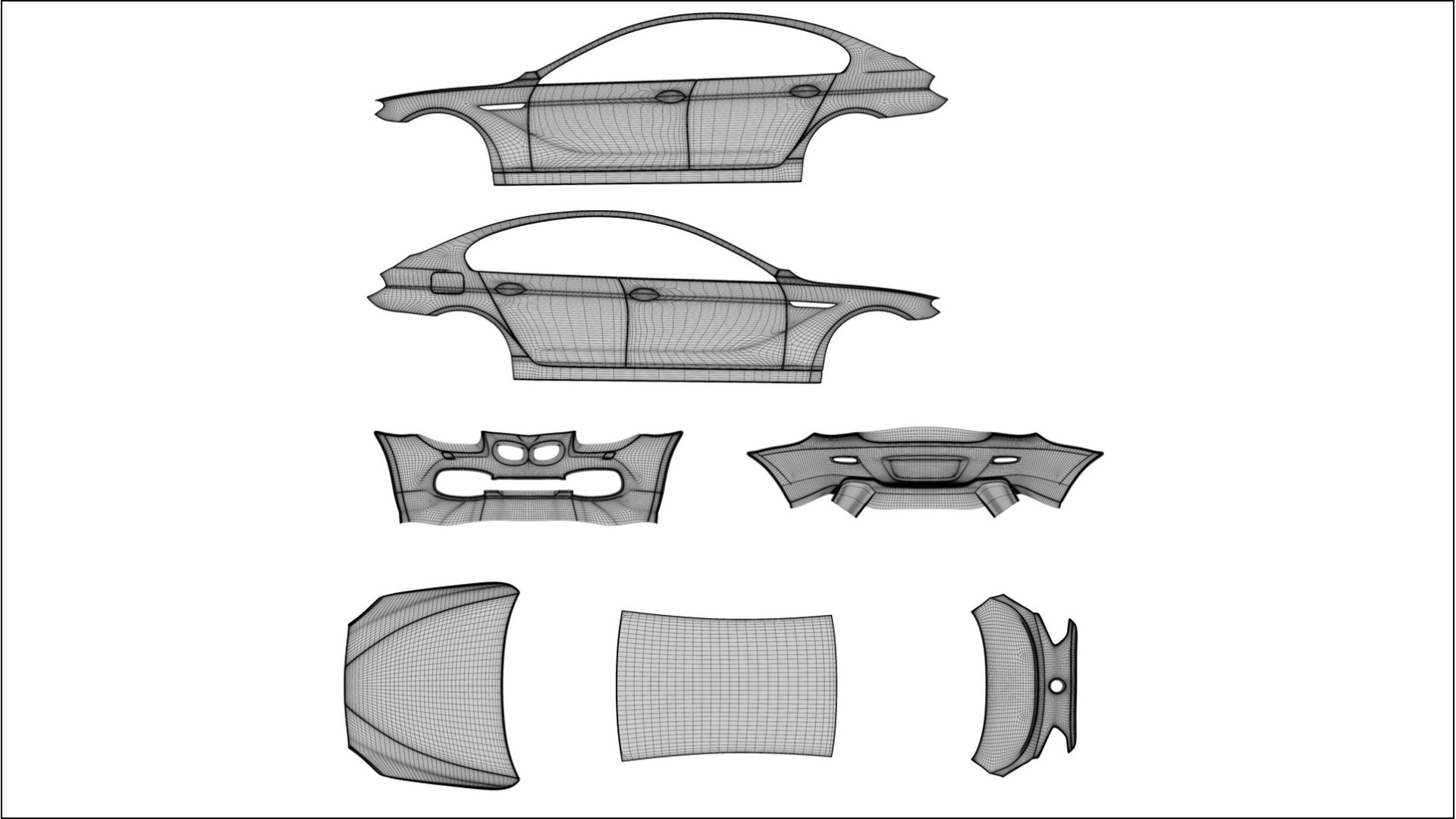 BMW 6 F06 TPU Lackschutzfolie | SAND Farbwechsel PPF – Komplett-Vorgeschnittener Kit