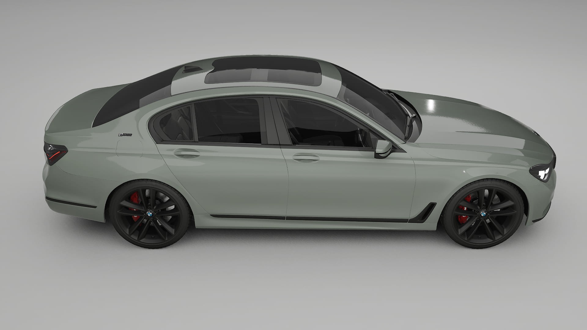 BMW 7 G11 G12 facelift LCI TPU Lackschutzfolie | SLATE Farbwechsel PPF – Komplett-Vorgeschnittener Kit