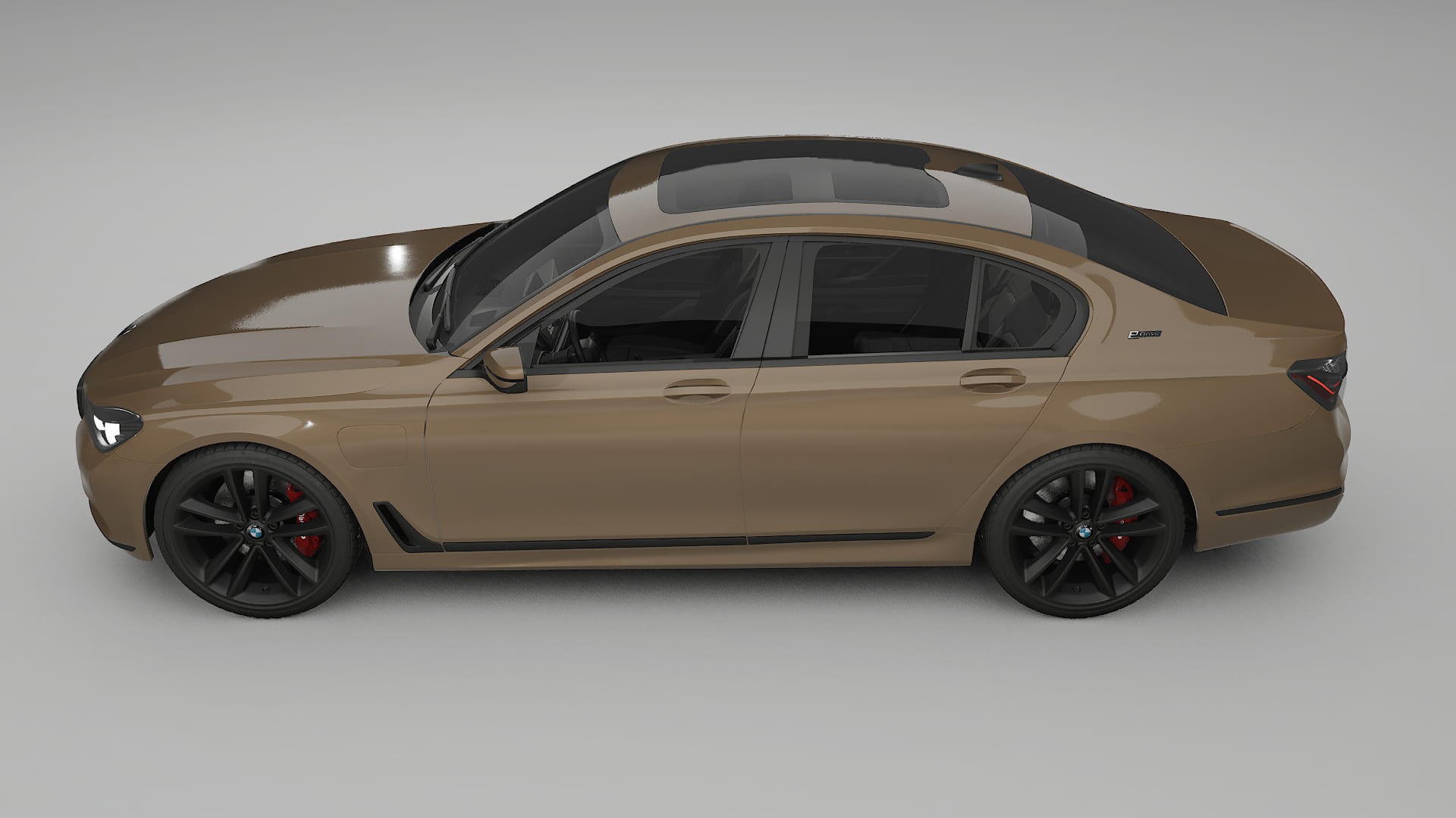 BMW 7 G11 G12 facelift LCI TPU Lackschutzfolie | SAHARA Farbwechsel PPF – Komplett-Vorgeschnittener Kit