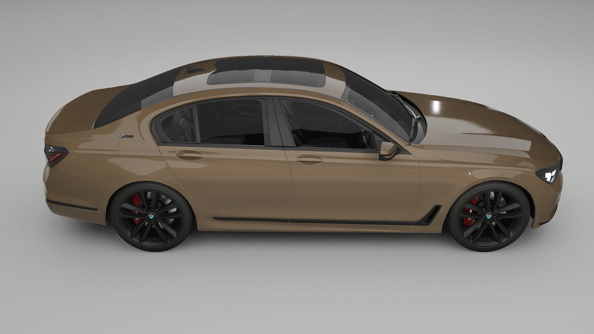 BMW 7 G11 G12 facelift LCI TPU Lackschutzfolie | SAHARA Farbwechsel PPF – Komplett-Vorgeschnittener Kit
