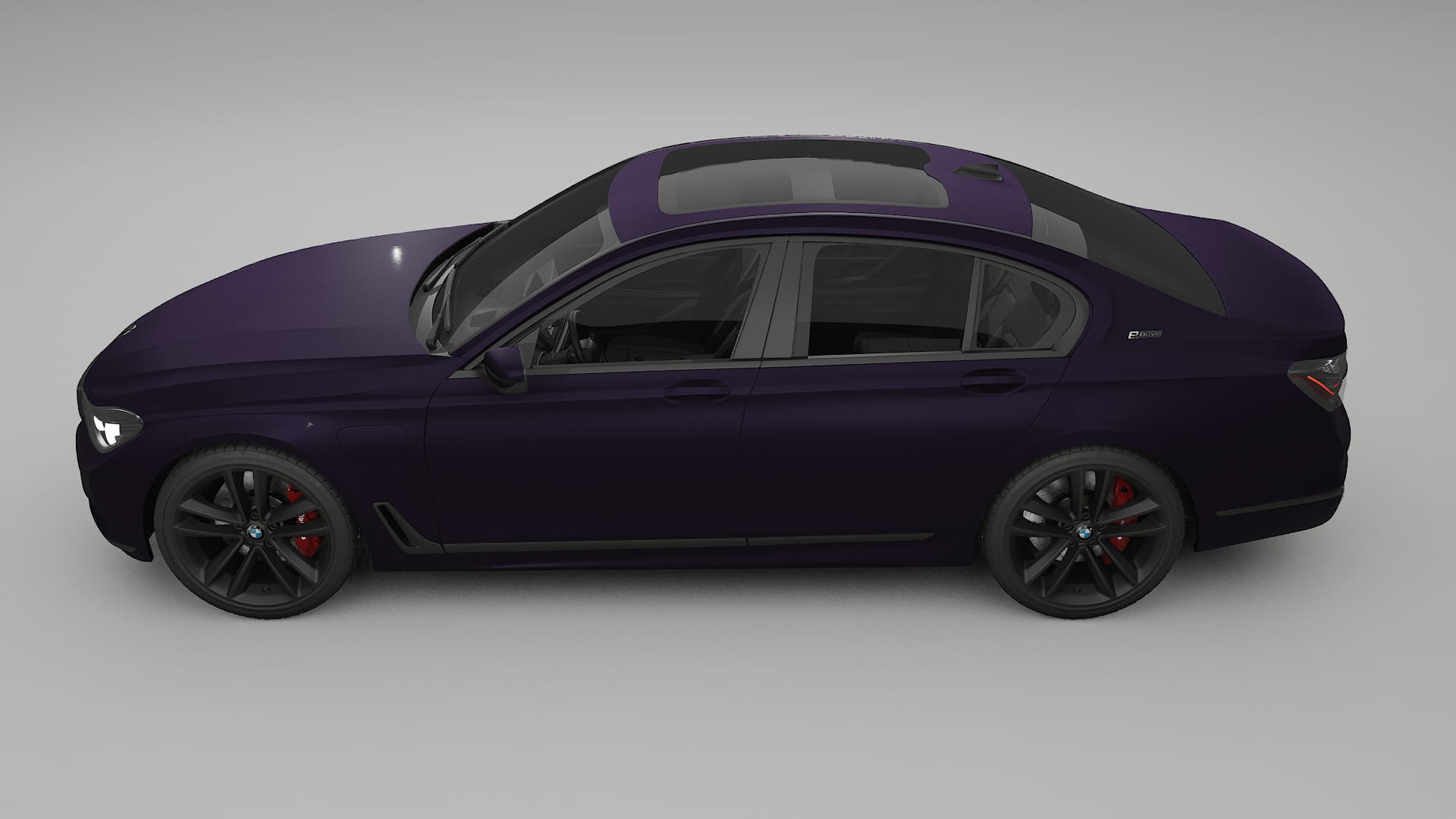 BMW 7 G11 G12 facelift LCI TPU Lackschutzfolie | VIOLET Farbwechsel PPF – Komplett-Vorgeschnittener Kit