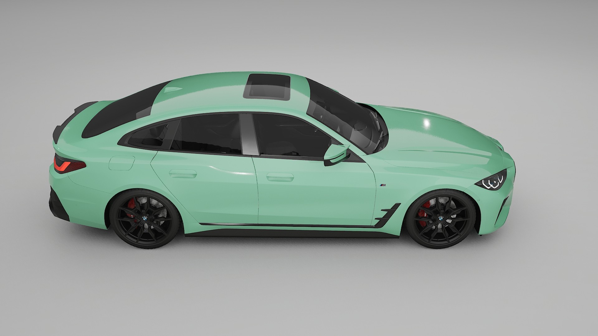 BMW I4 G26 M Package TPU Lackschutzfolie | DUSTY Farbwechsel PPF – Komplett-Vorgeschnittener Kit
