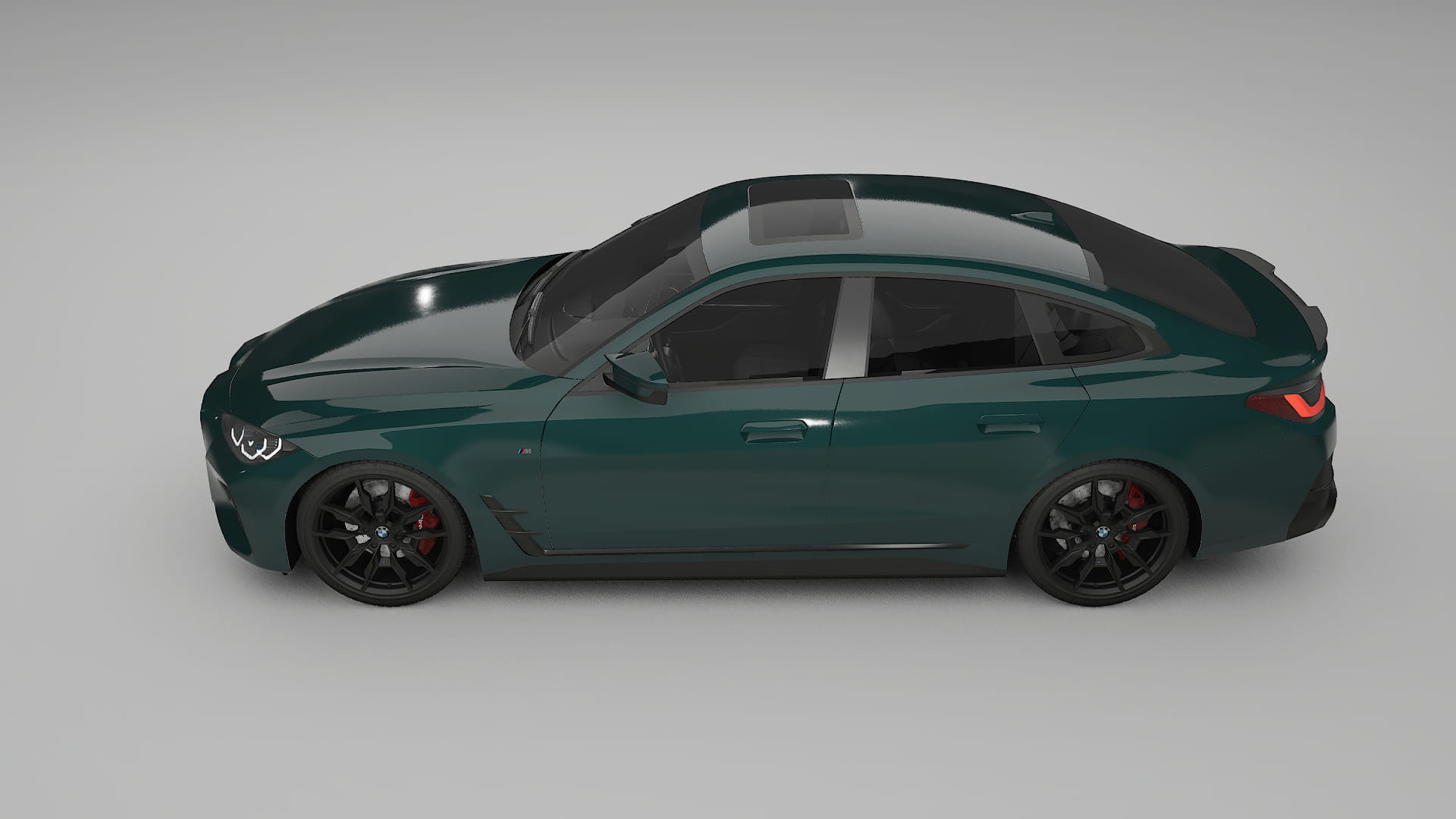 BMW I4 G26 M Package TPU Lackschutzfolie | INFERNO Farbwechsel PPF – Komplett-Vorgeschnittener Kit