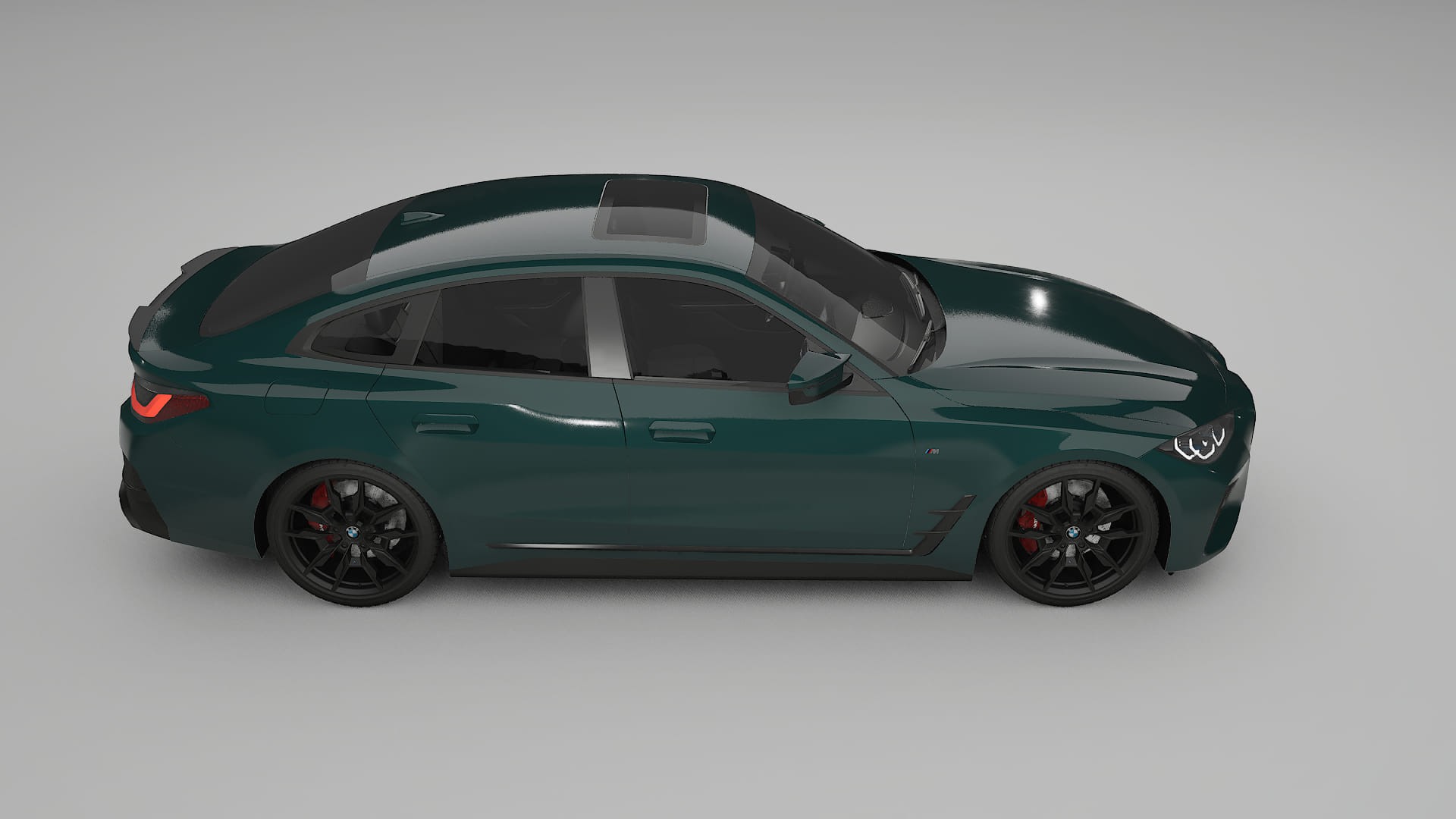 BMW I4 G26 M Package TPU Lackschutzfolie | INFERNO Farbwechsel PPF – Komplett-Vorgeschnittener Kit