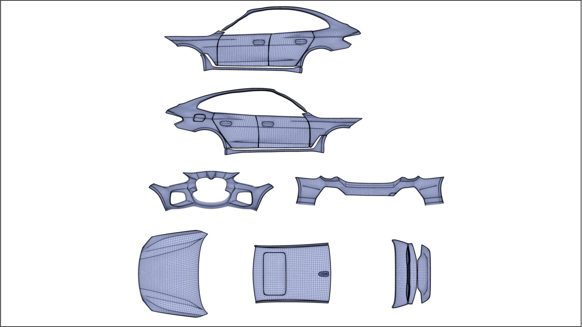 BMW I4 G26 M Package TPU Lackschutzfolie | FROST Farbwechsel PPF – Komplett-Vorgeschnittener Kit