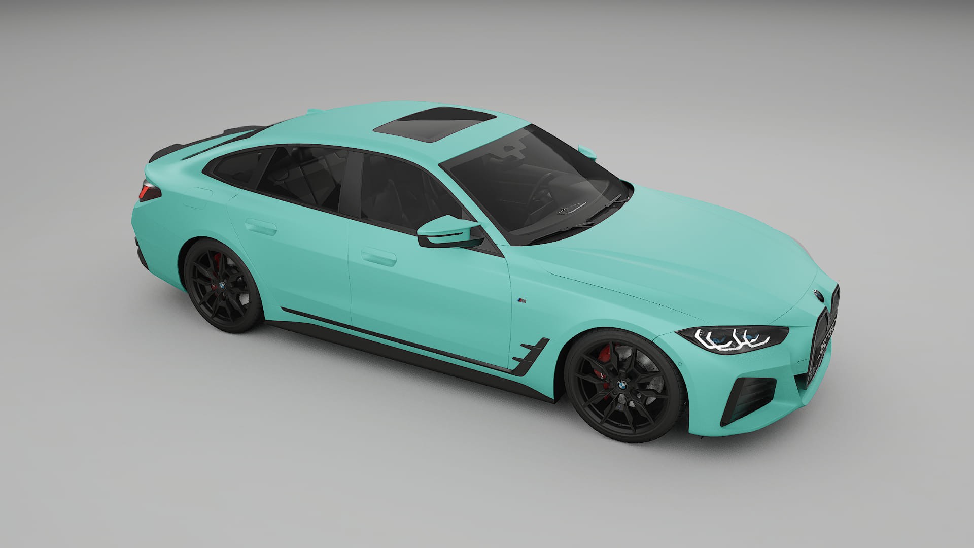 BMW I4 G26 M Package TPU Lackschutzfolie | FROST Farbwechsel PPF – Komplett-Vorgeschnittener Kit