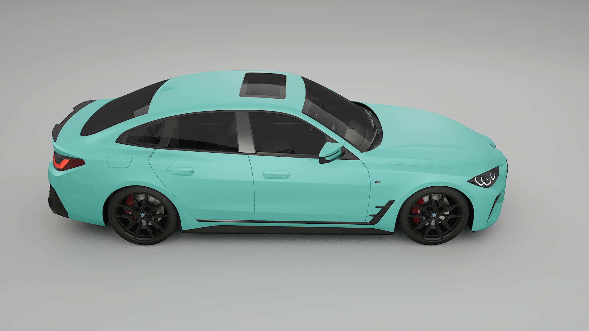 BMW I4 G26 M Package TPU Lackschutzfolie | FROST Farbwechsel PPF – Komplett-Vorgeschnittener Kit