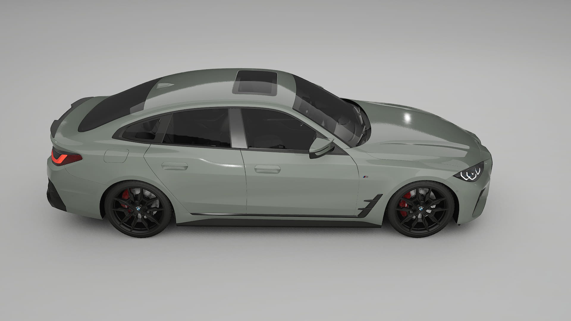 BMW I4 G26 M Package TPU Lackschutzfolie | SLATE Farbwechsel PPF – Komplett-Vorgeschnittener Kit
