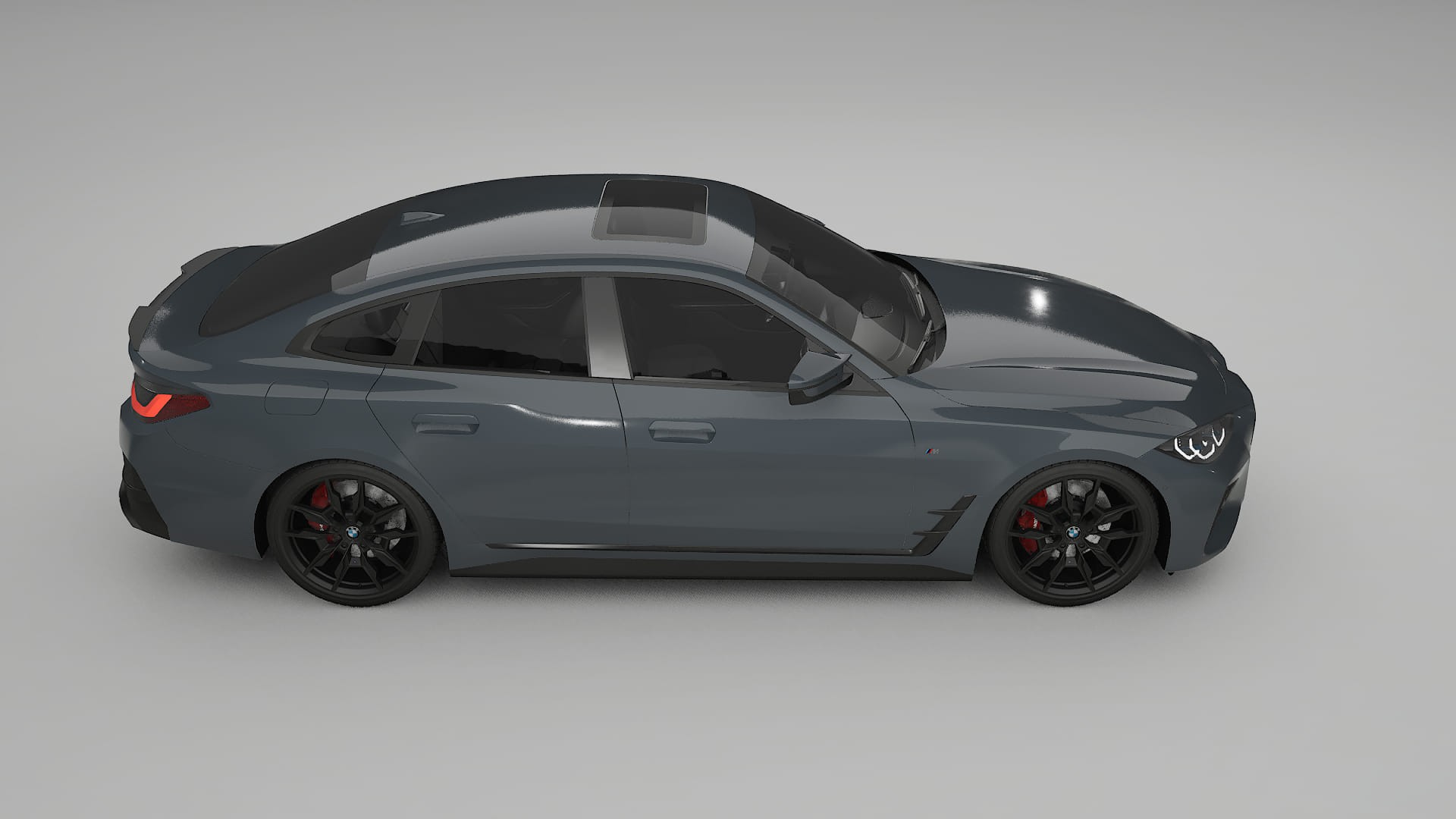 BMW I4 G26 M Package TPU Lackschutzfolie | GRANITE Farbwechsel PPF – Komplett-Vorgeschnittener Kit
