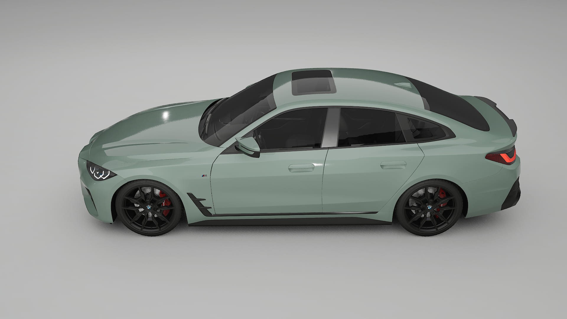 BMW I4 G26 M Package TPU Lackschutzfolie | CINDER Farbwechsel PPF – Komplett-Vorgeschnittener Kit