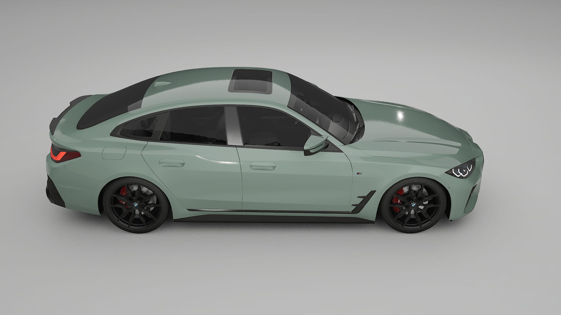 BMW I4 G26 M Package TPU Lackschutzfolie | CINDER Farbwechsel PPF – Komplett-Vorgeschnittener Kit