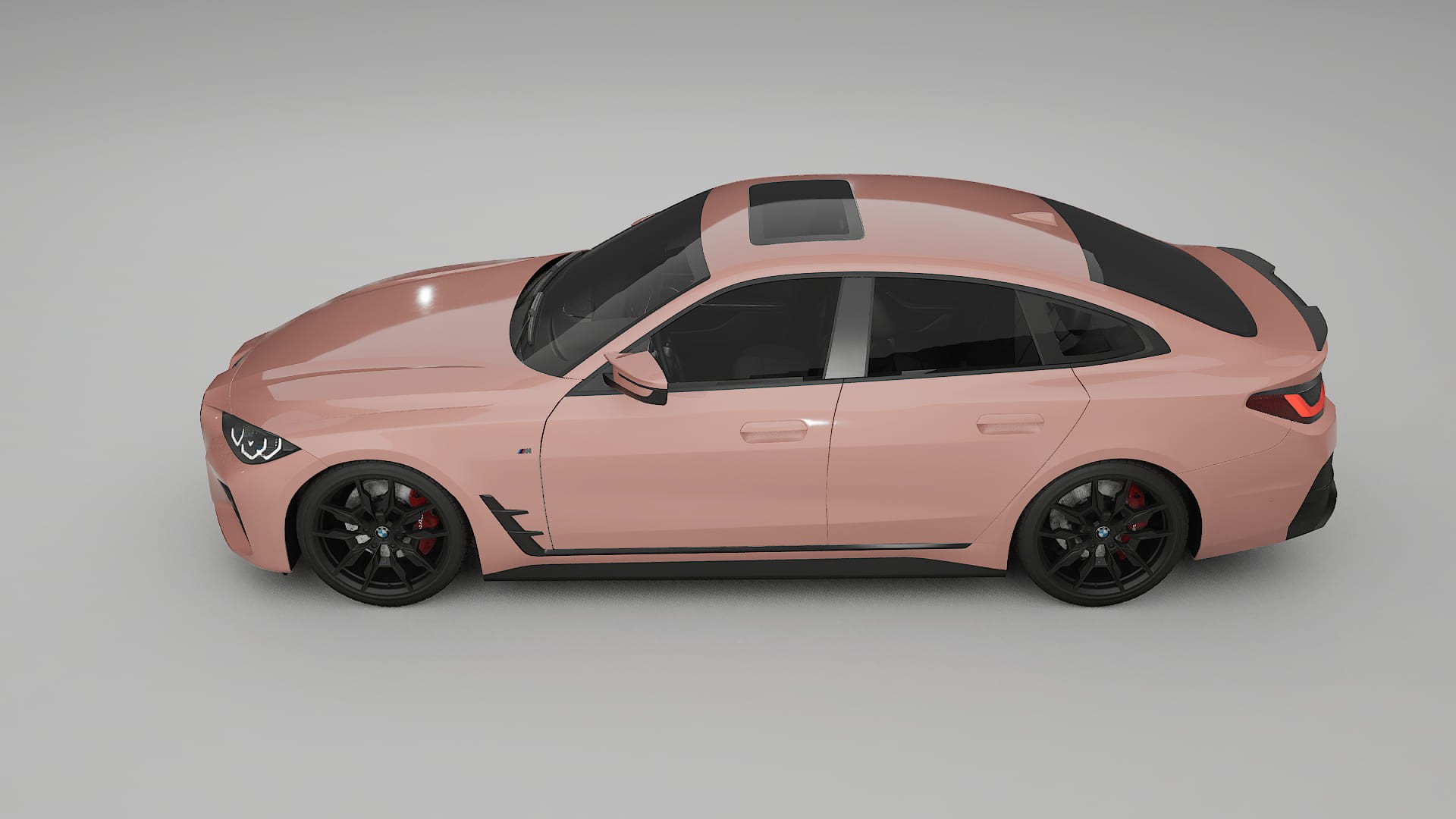 BMW I4 G26 M Package TPU Lackschutzfolie | BLUSH Farbwechsel PPF – Komplett-Vorgeschnittener Kit