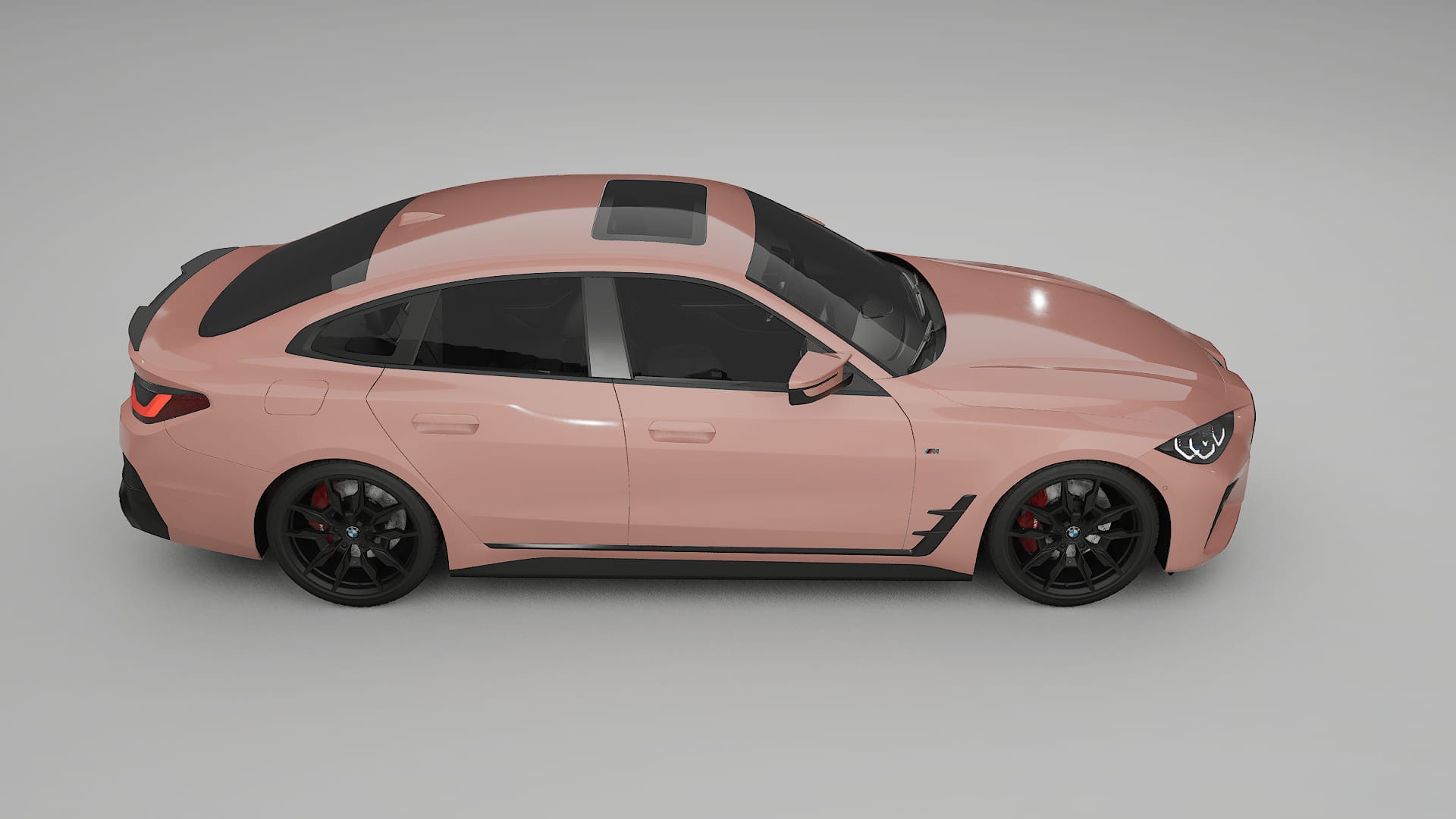 BMW I4 G26 M Package TPU Lackschutzfolie | BLUSH Farbwechsel PPF – Komplett-Vorgeschnittener Kit