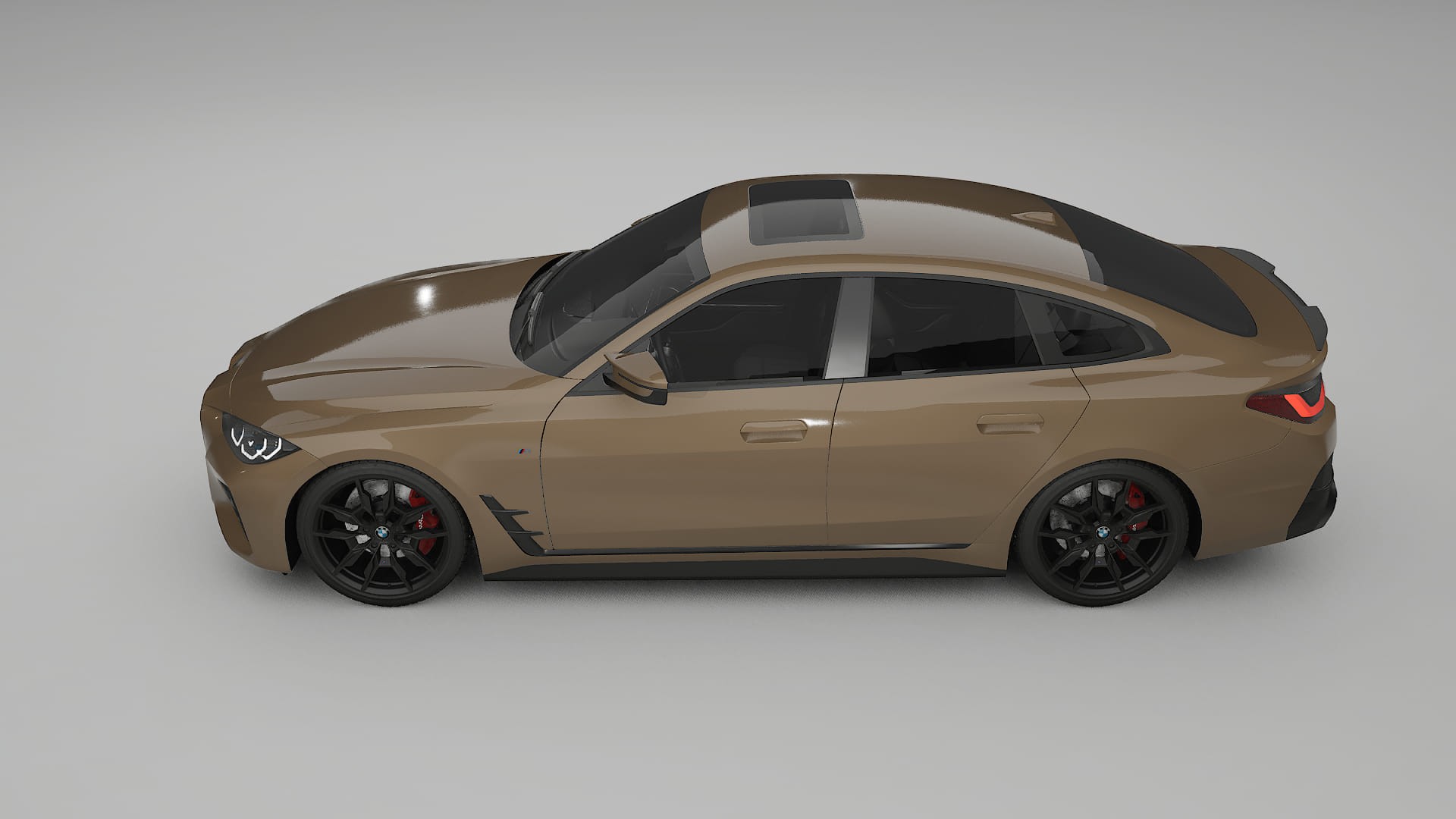 BMW I4 G26 M Package TPU Lackschutzfolie | SAHARA Farbwechsel PPF – Komplett-Vorgeschnittener Kit