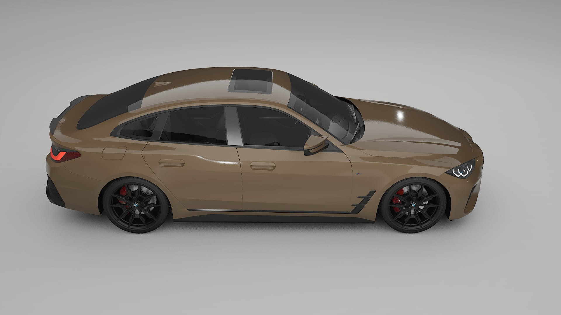 BMW I4 G26 M Package TPU Lackschutzfolie | SAHARA Farbwechsel PPF – Komplett-Vorgeschnittener Kit