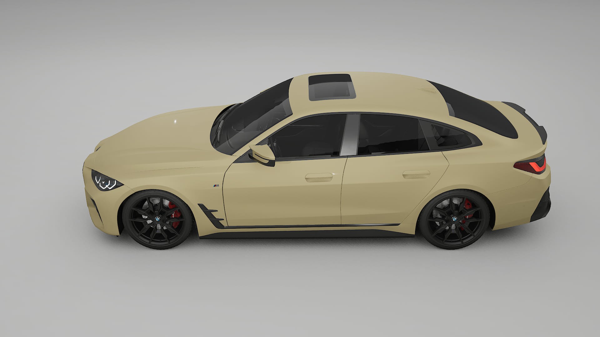 BMW I4 G26 M Package TPU Lackschutzfolie | SAND Farbwechsel PPF – Komplett-Vorgeschnittener Kit