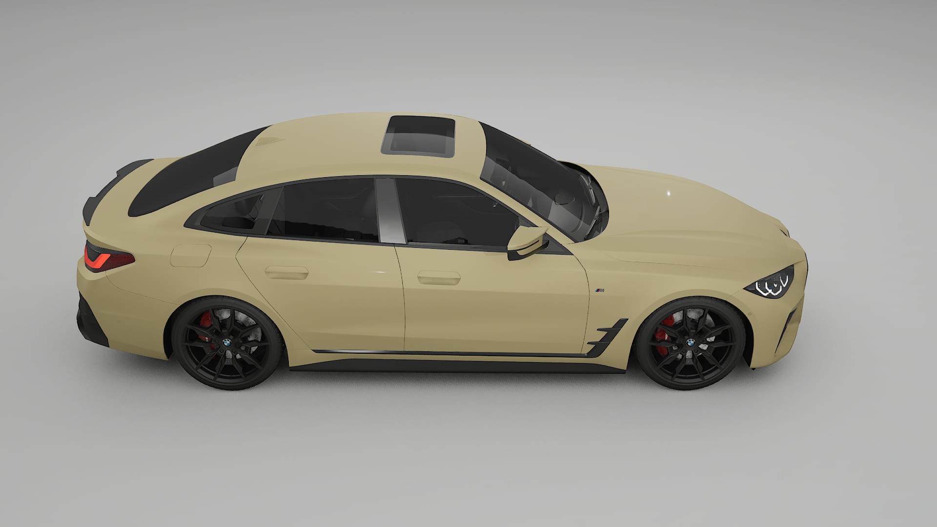BMW I4 G26 M Package TPU Lackschutzfolie | SAND Farbwechsel PPF – Komplett-Vorgeschnittener Kit