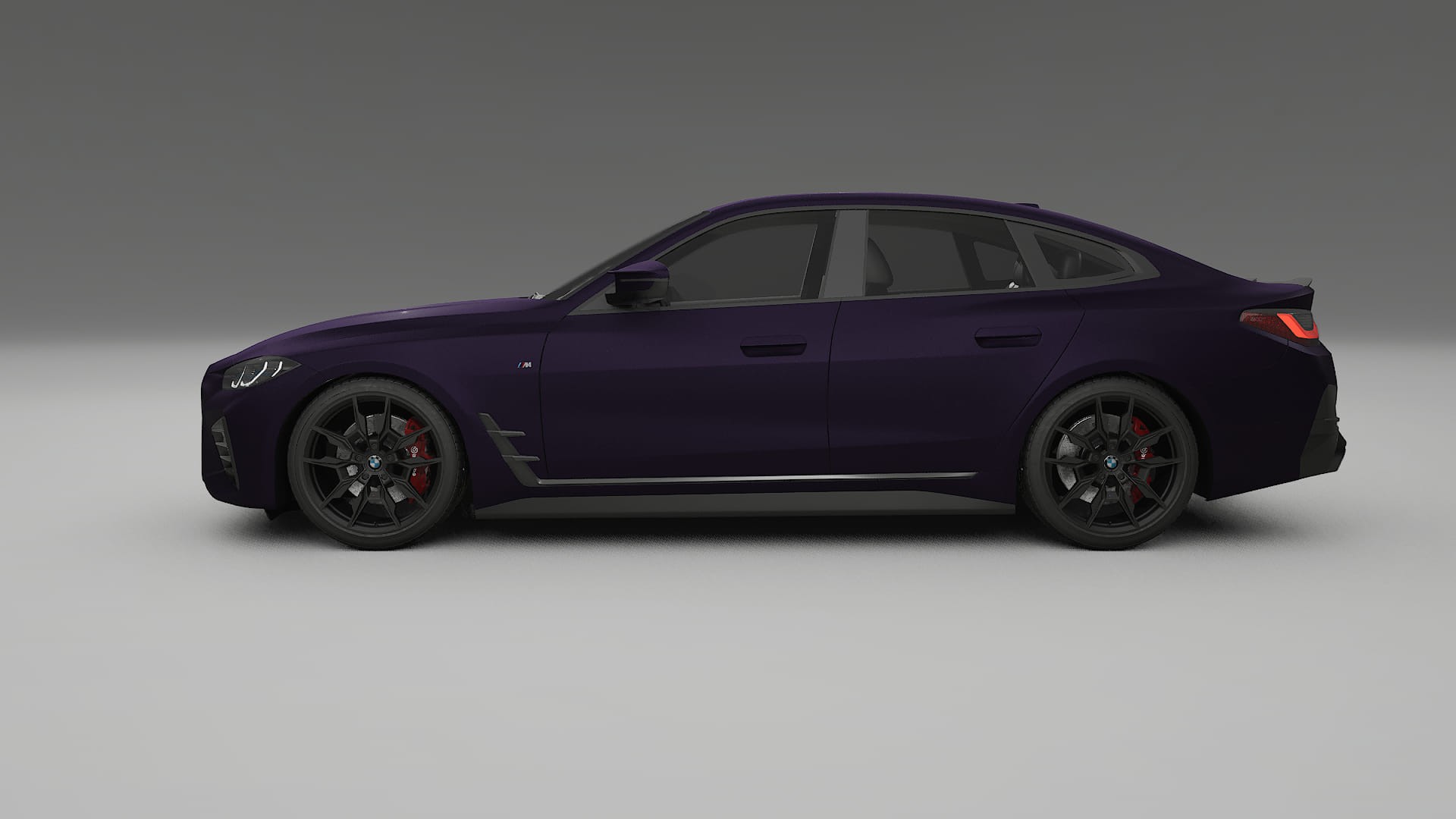 BMW I4 G26 M Package TPU Lackschutzfolie | VIOLET Farbwechsel PPF – Komplett-Vorgeschnittener Kit