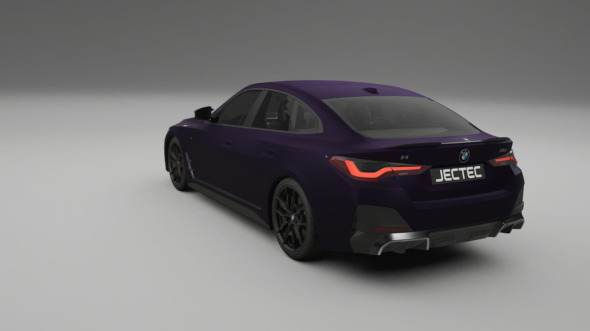 BMW I4 G26 M Package TPU Lackschutzfolie | VIOLET Farbwechsel PPF – Komplett-Vorgeschnittener Kit