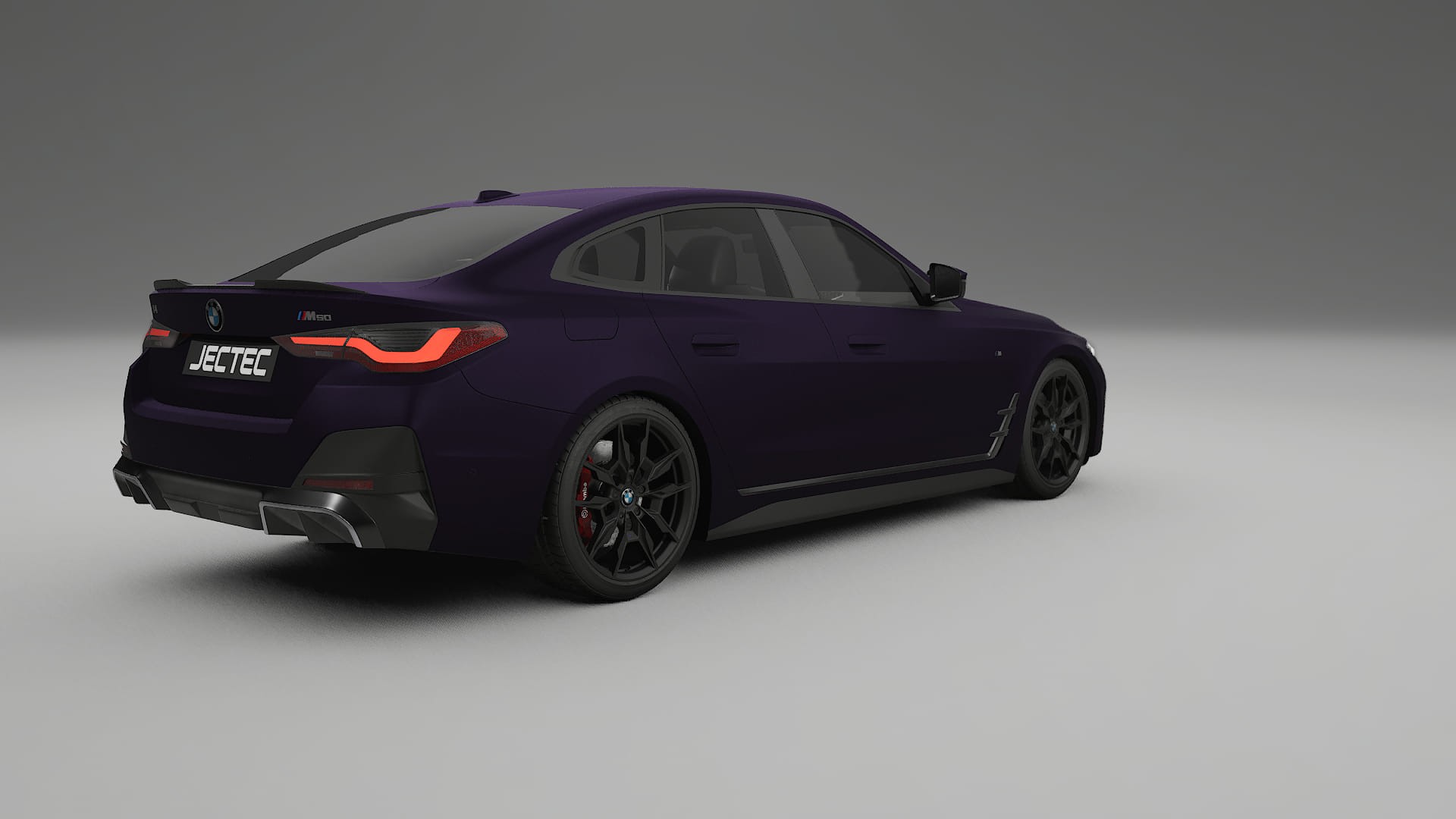 BMW I4 G26 M Package TPU Lackschutzfolie | VIOLET Farbwechsel PPF – Komplett-Vorgeschnittener Kit