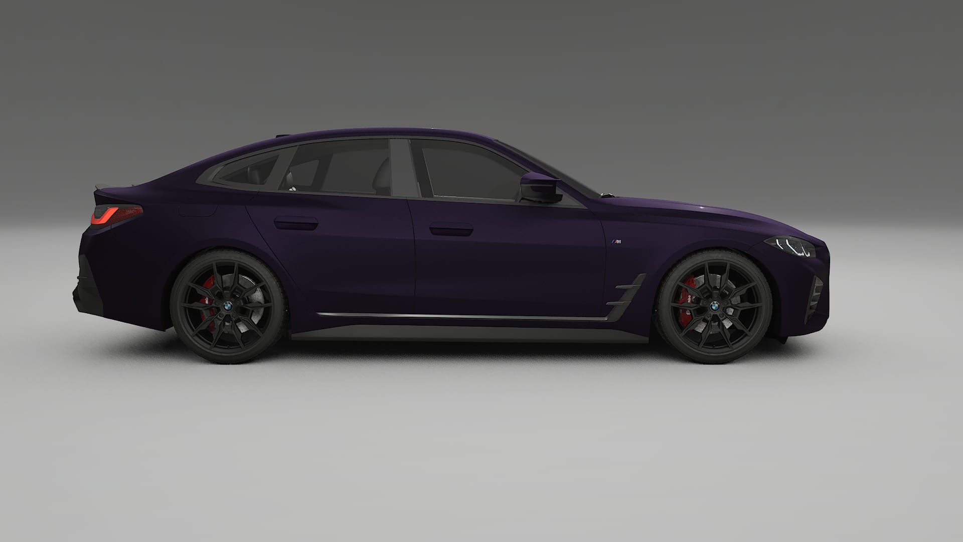 BMW I4 G26 M Package TPU Lackschutzfolie | VIOLET Farbwechsel PPF – Komplett-Vorgeschnittener Kit