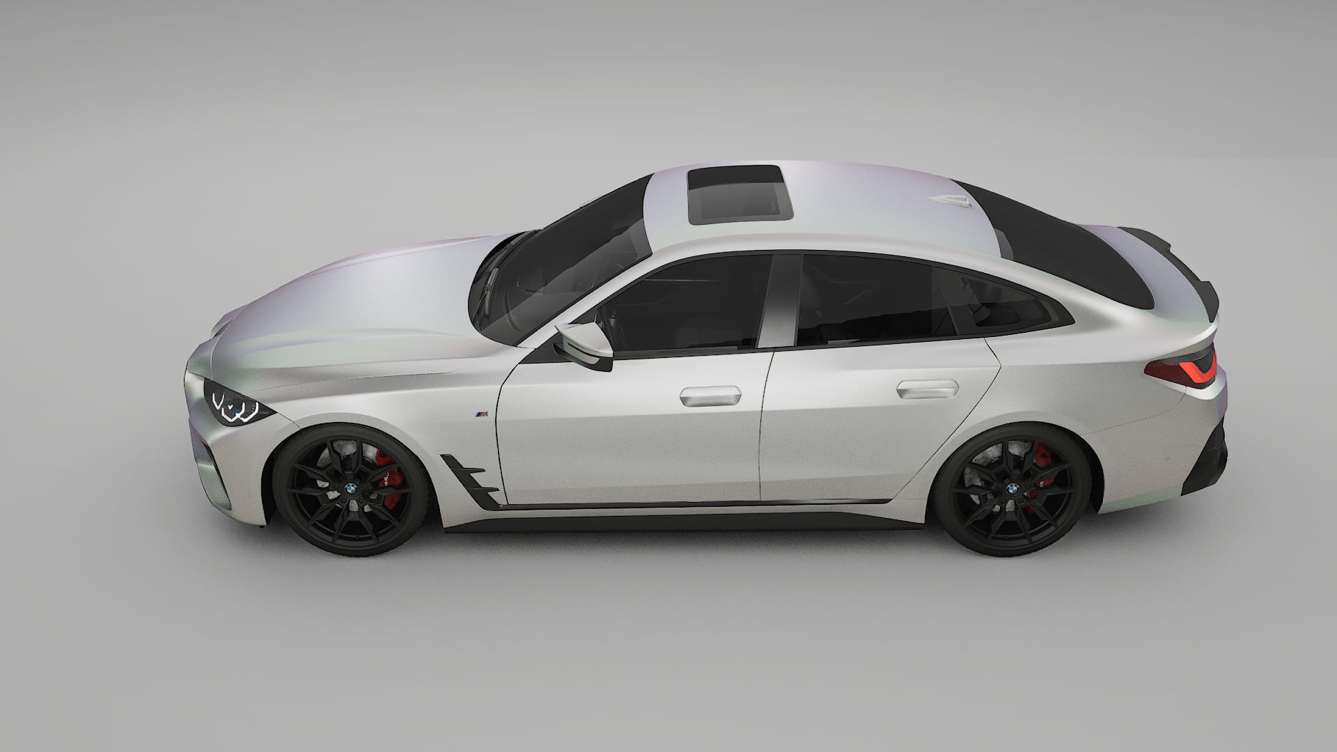 BMW I4 G26 M Package TPU Lackschutzfolie | NEBULA Farbwechsel PPF – Komplett-Vorgeschnittener Kit