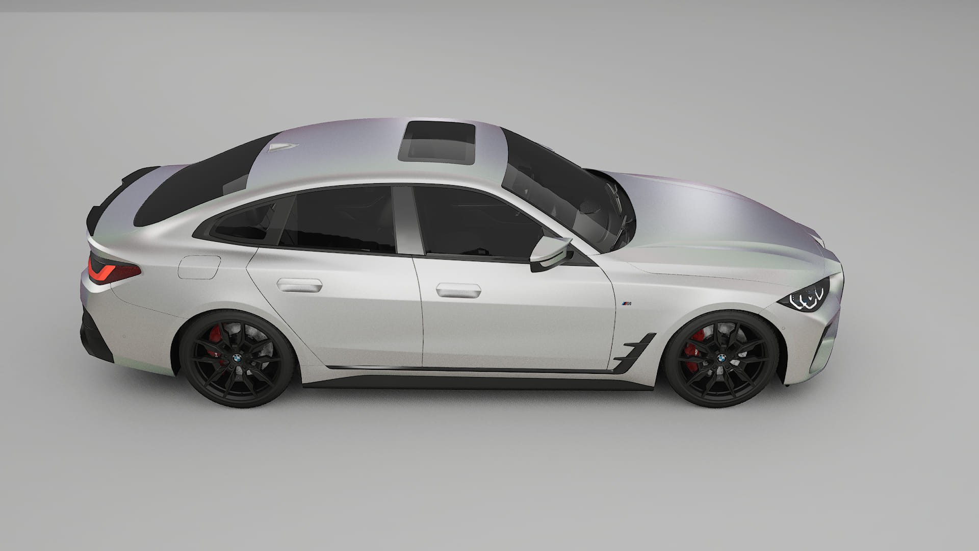 BMW I4 G26 M Package TPU Lackschutzfolie | NEBULA Farbwechsel PPF – Komplett-Vorgeschnittener Kit