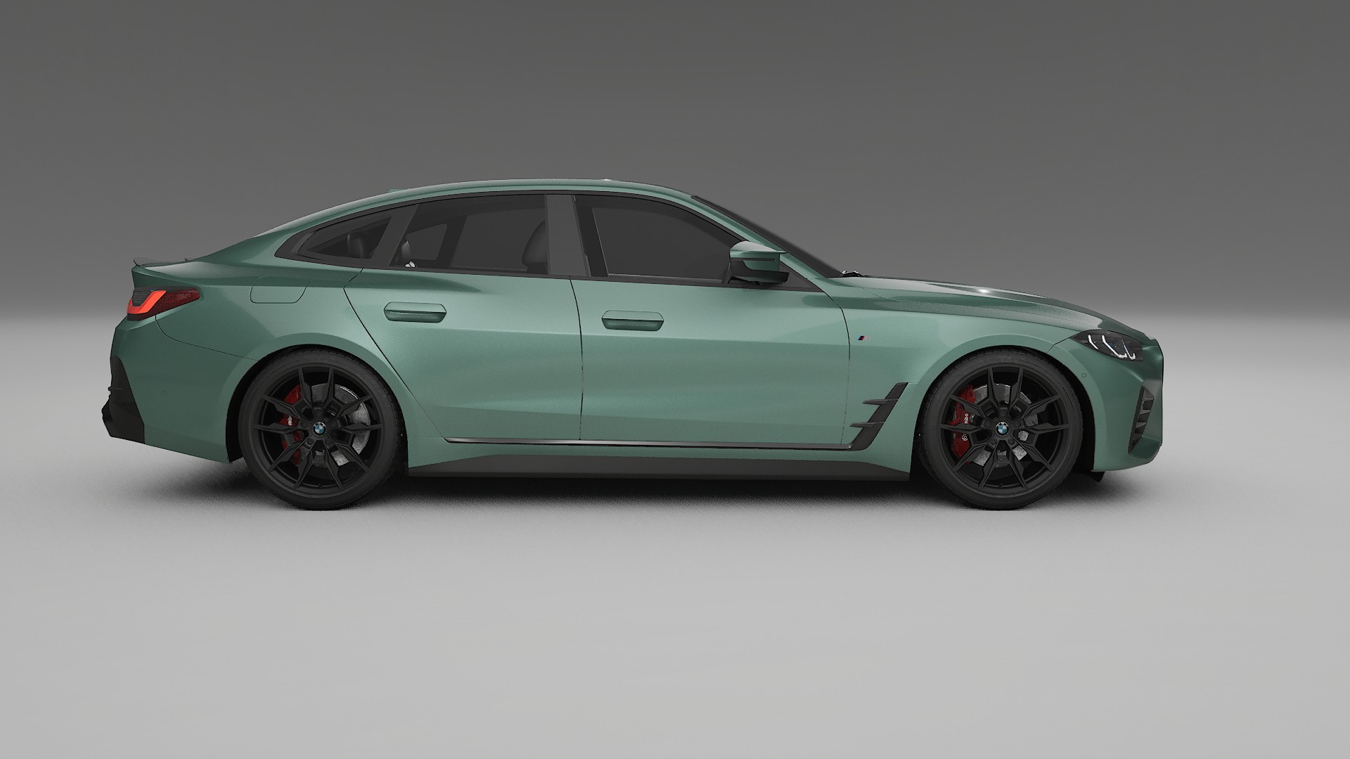 BMW I4 G26 M Package TPU Lackschutzfolie | EVERGREEN Farbwechsel PPF – Komplett-Vorgeschnittener Kit