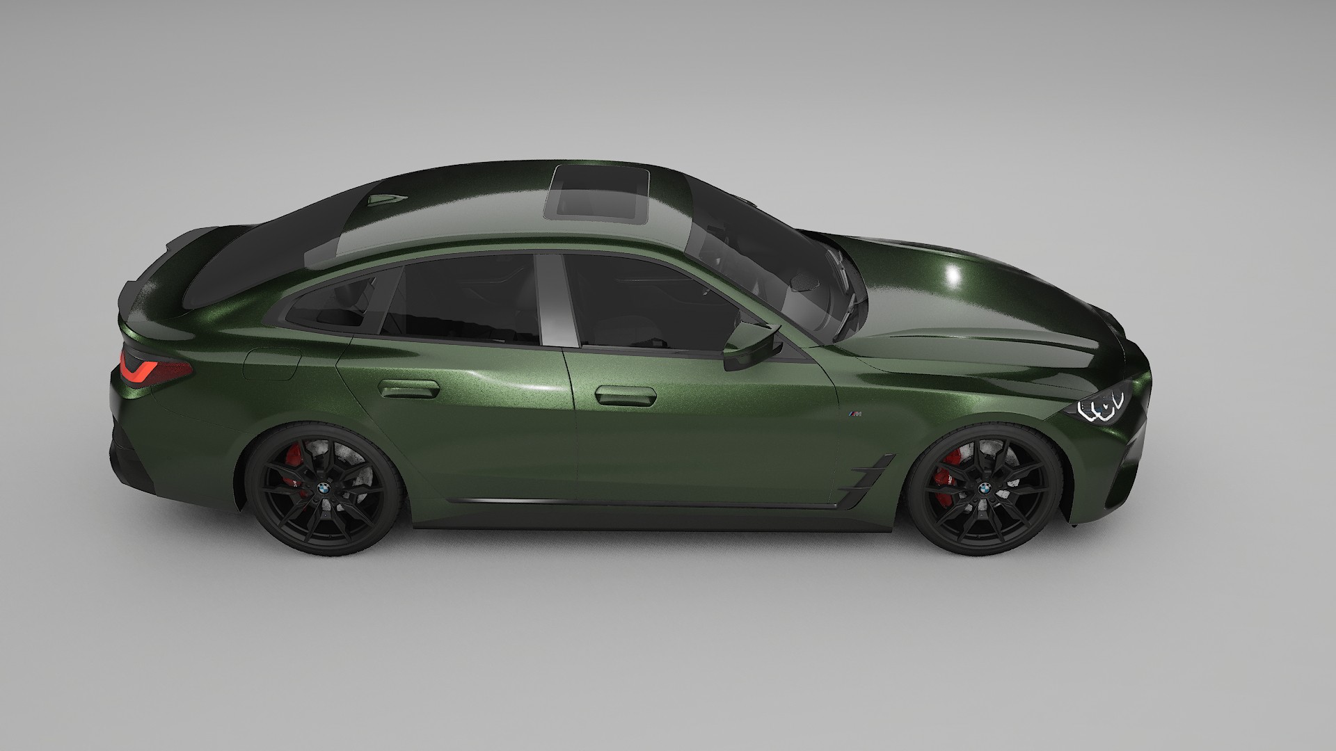 BMW I4 G26 M Package TPU Lackschutzfolie | LAGOON Farbwechsel PPF – Komplett-Vorgeschnittener Kit