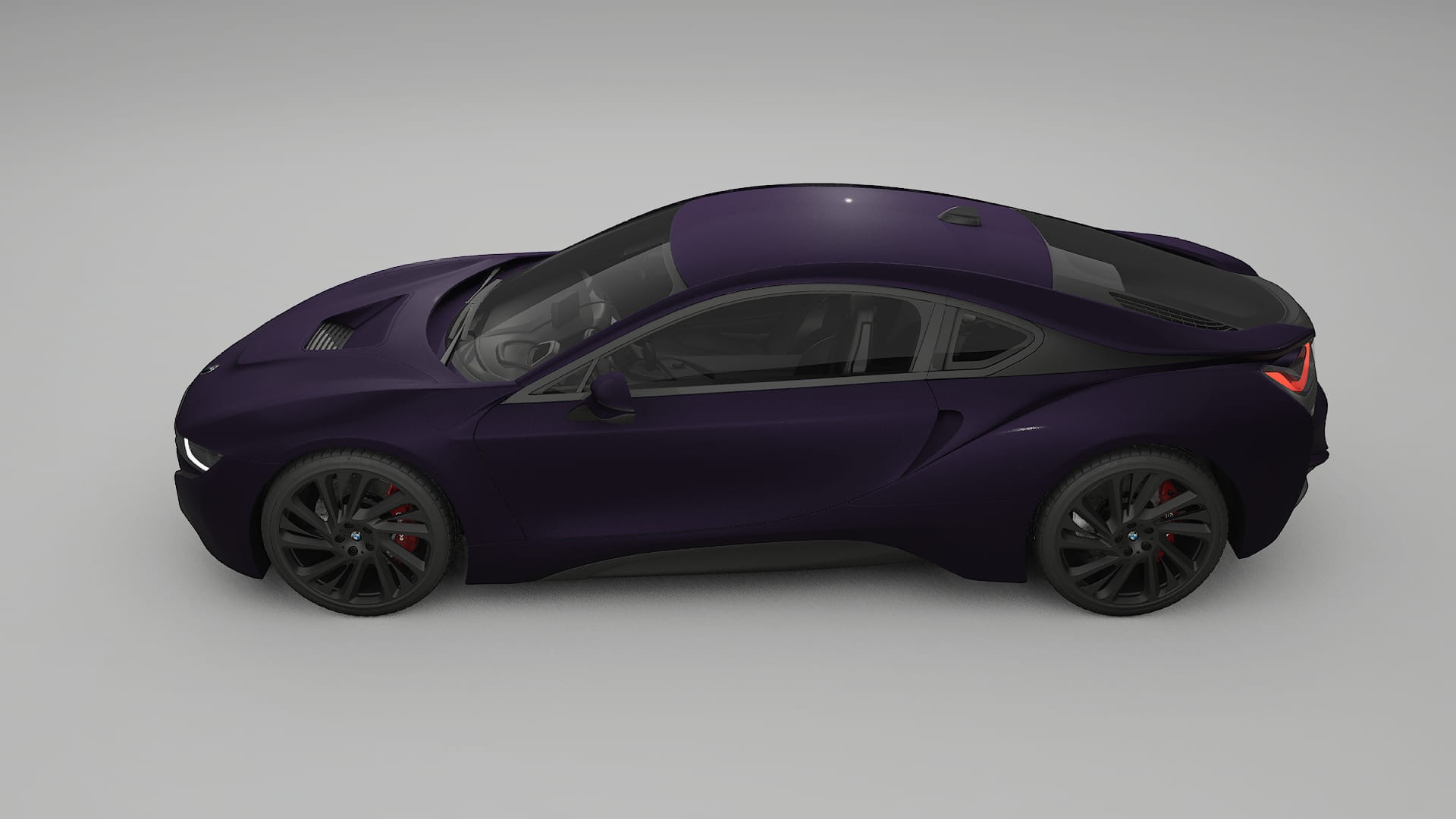 BMW I8 I12 TPU Lackschutzfolie | VIOLET Farbwechsel PPF – Komplett-Vorgeschnittener Kit