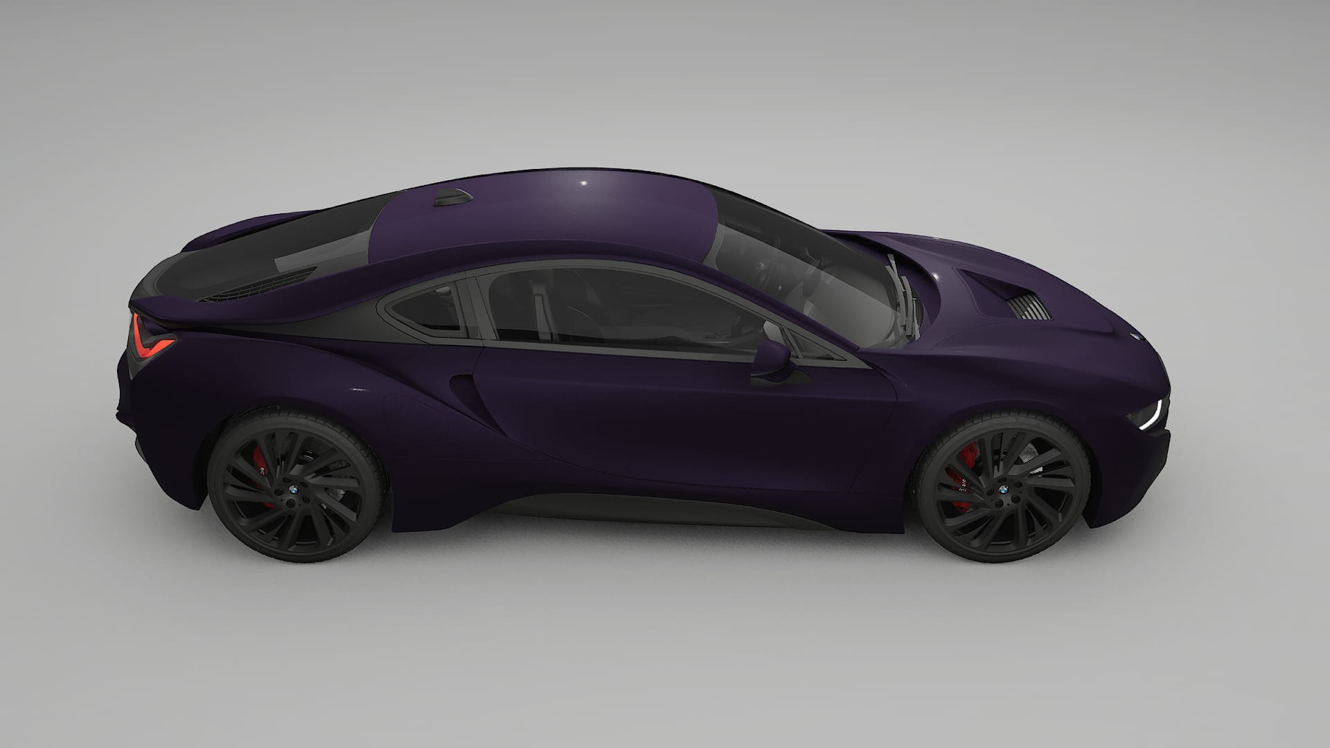 BMW I8 I12 TPU Lackschutzfolie | VIOLET Farbwechsel PPF – Komplett-Vorgeschnittener Kit