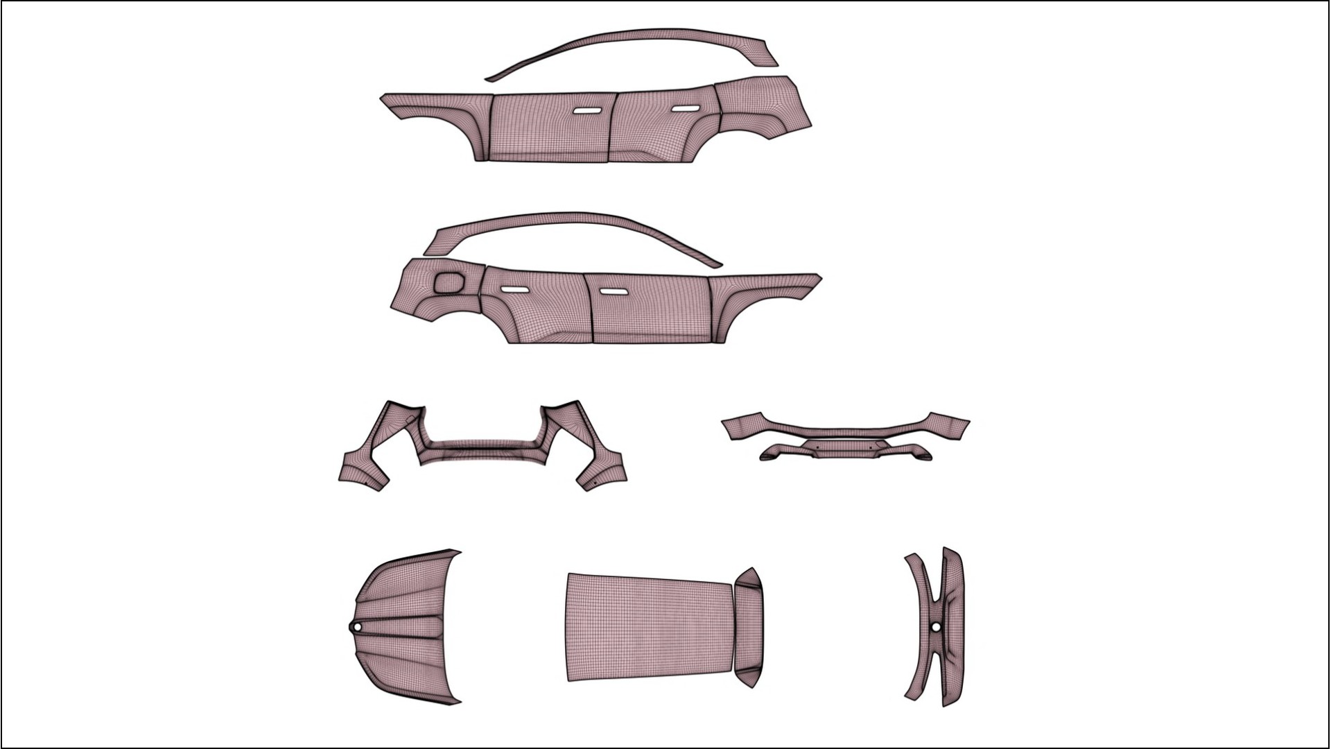 BMW iX M60 TPU Lackschutzfolie | SLATE Farbwechsel PPF – Komplett-Vorgeschnittener Kit