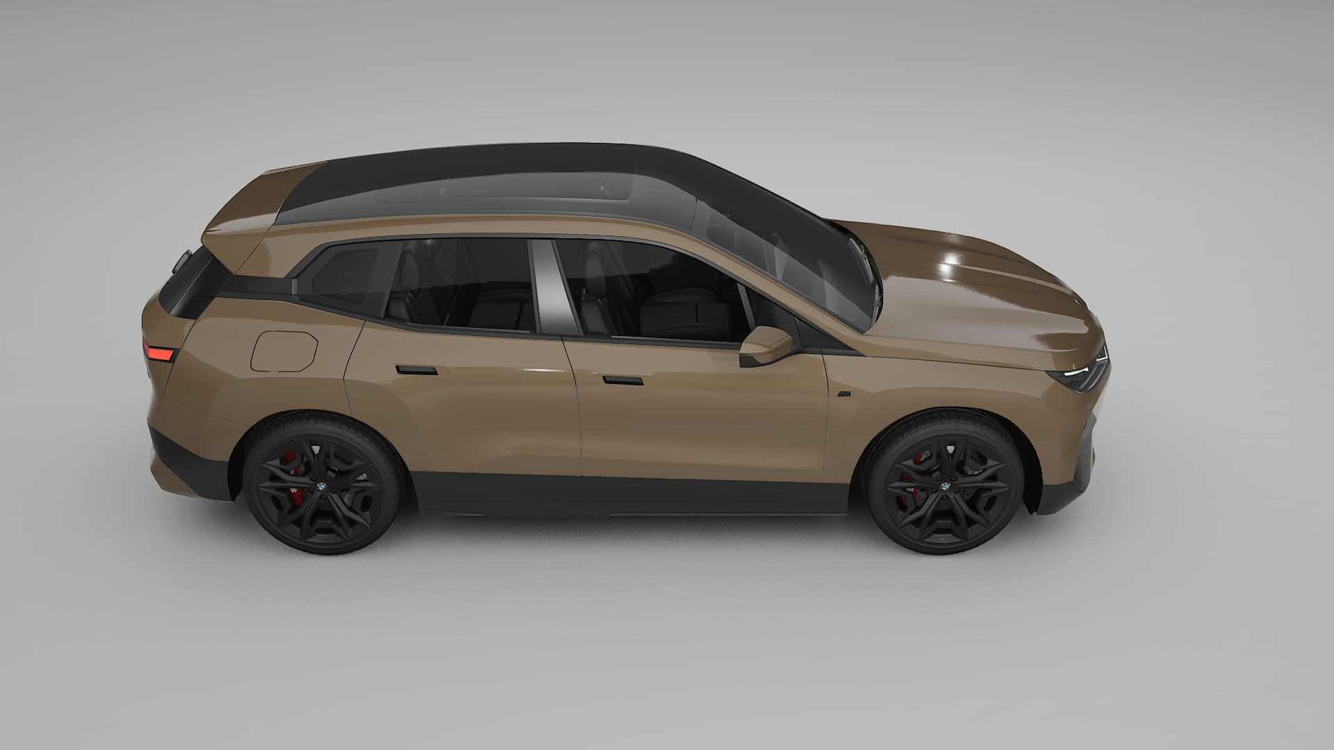 BMW iX M60 TPU Lackschutzfolie | SAHARA Farbwechsel PPF – Komplett-Vorgeschnittener Kit