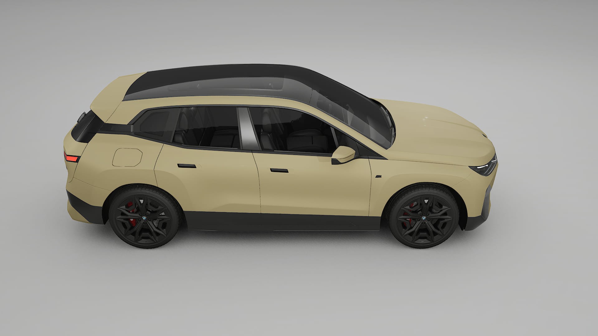 BMW iX M60 TPU Lackschutzfolie | SAND Farbwechsel PPF – Komplett-Vorgeschnittener Kit