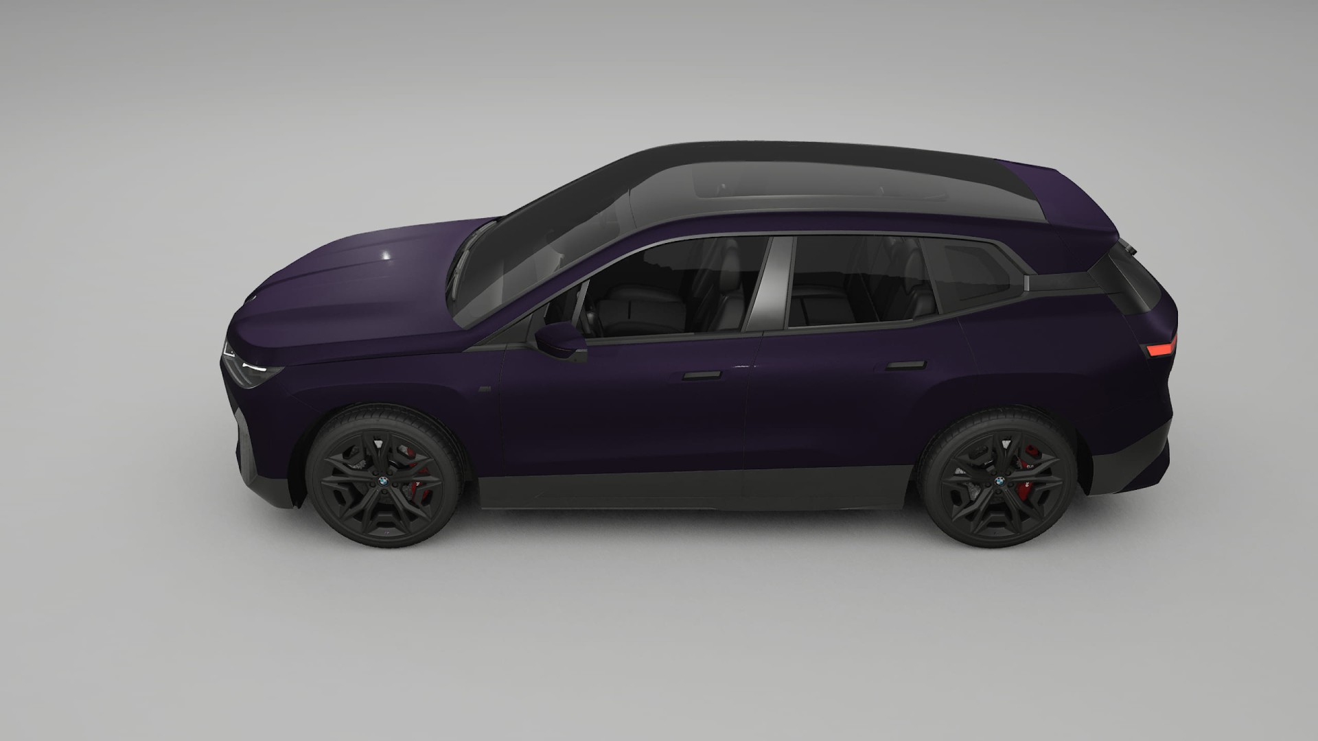 BMW iX M60 TPU Lackschutzfolie | VIOLET Farbwechsel PPF – Komplett-Vorgeschnittener Kit