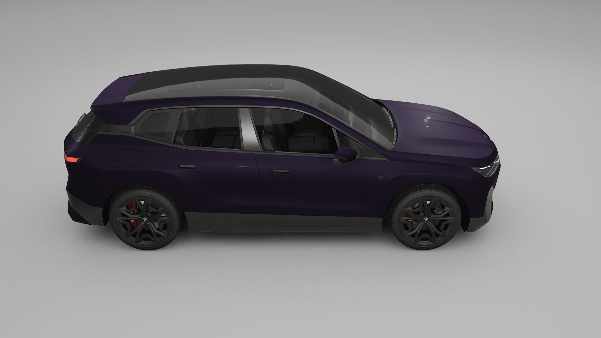 BMW iX M60 TPU Lackschutzfolie | VIOLET Farbwechsel PPF – Komplett-Vorgeschnittener Kit