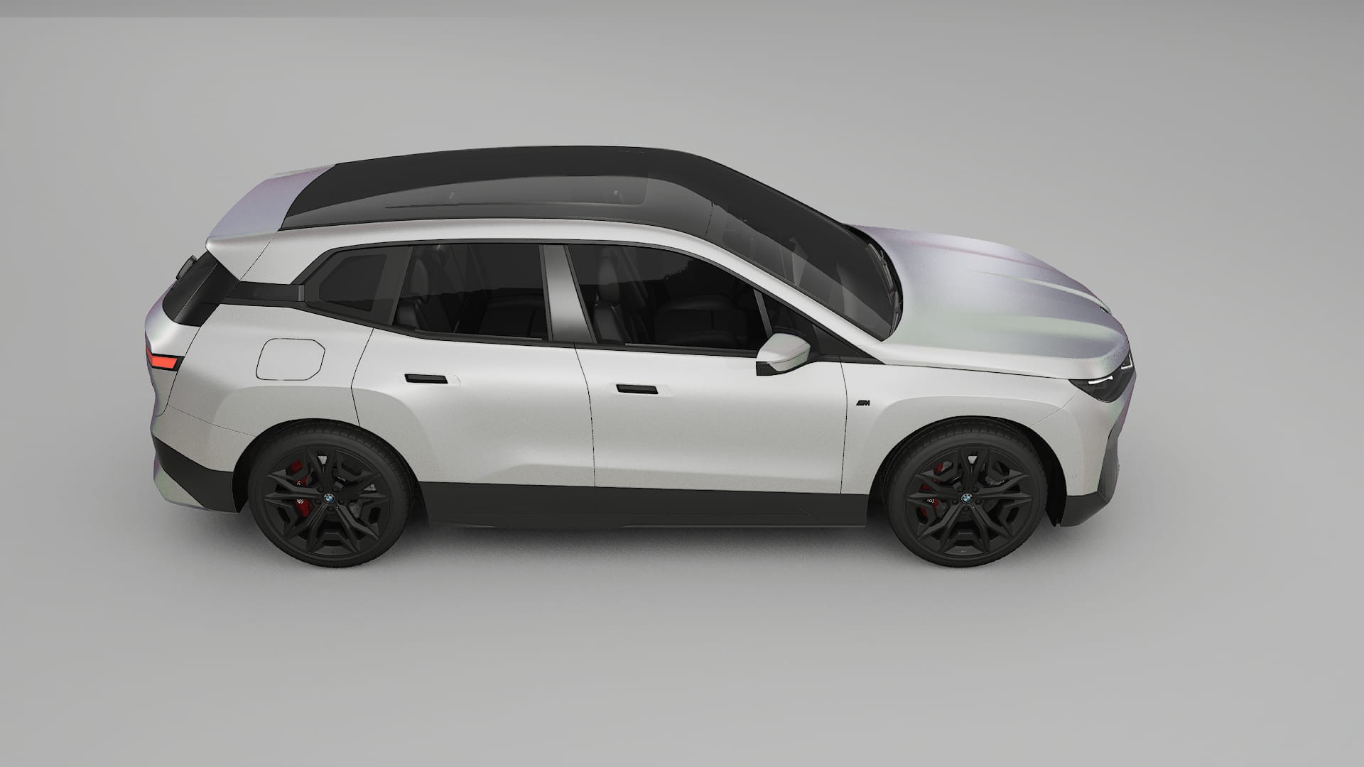 BMW iX M60 TPU Lackschutzfolie | NEBULA Farbwechsel PPF – Komplett-Vorgeschnittener Kit
