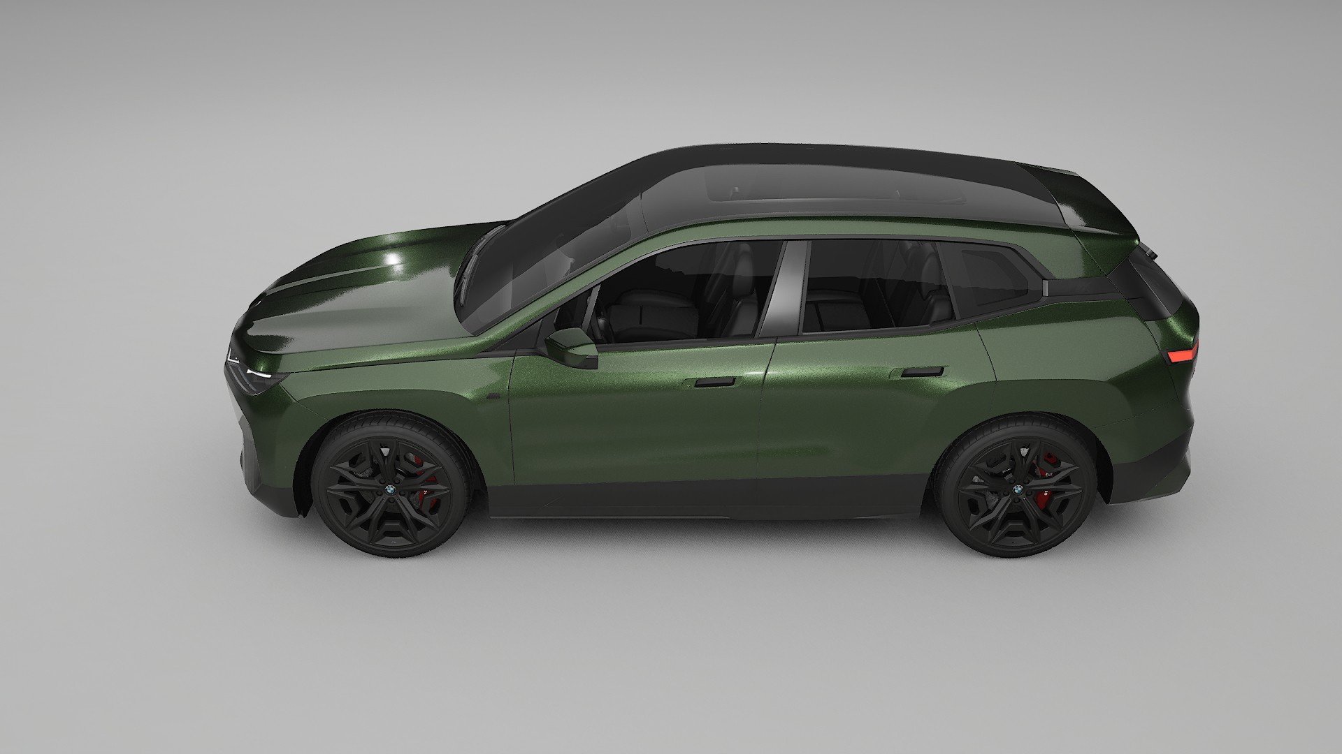 BMW iX M60 TPU Lackschutzfolie | LAGOON Farbwechsel PPF – Komplett-Vorgeschnittener Kit