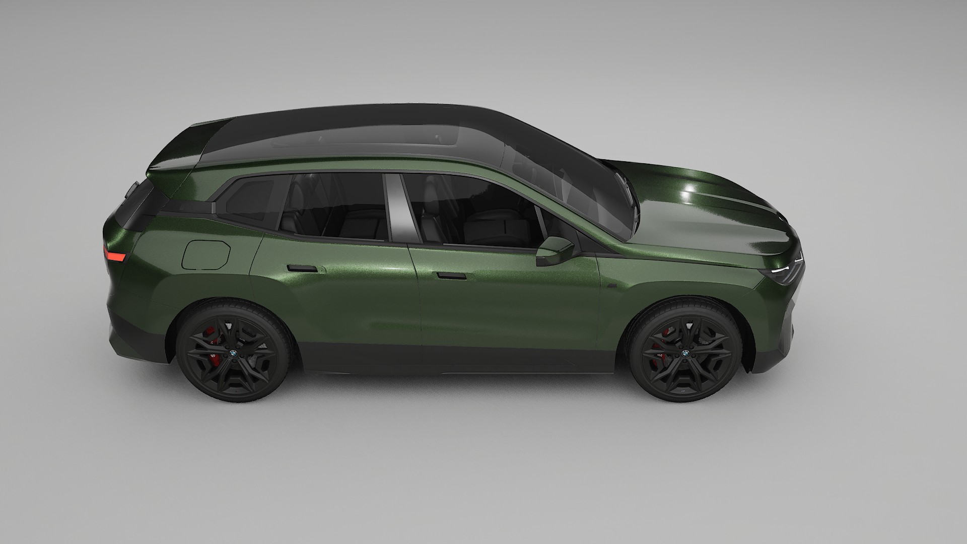 BMW iX M60 TPU Lackschutzfolie | LAGOON Farbwechsel PPF – Komplett-Vorgeschnittener Kit