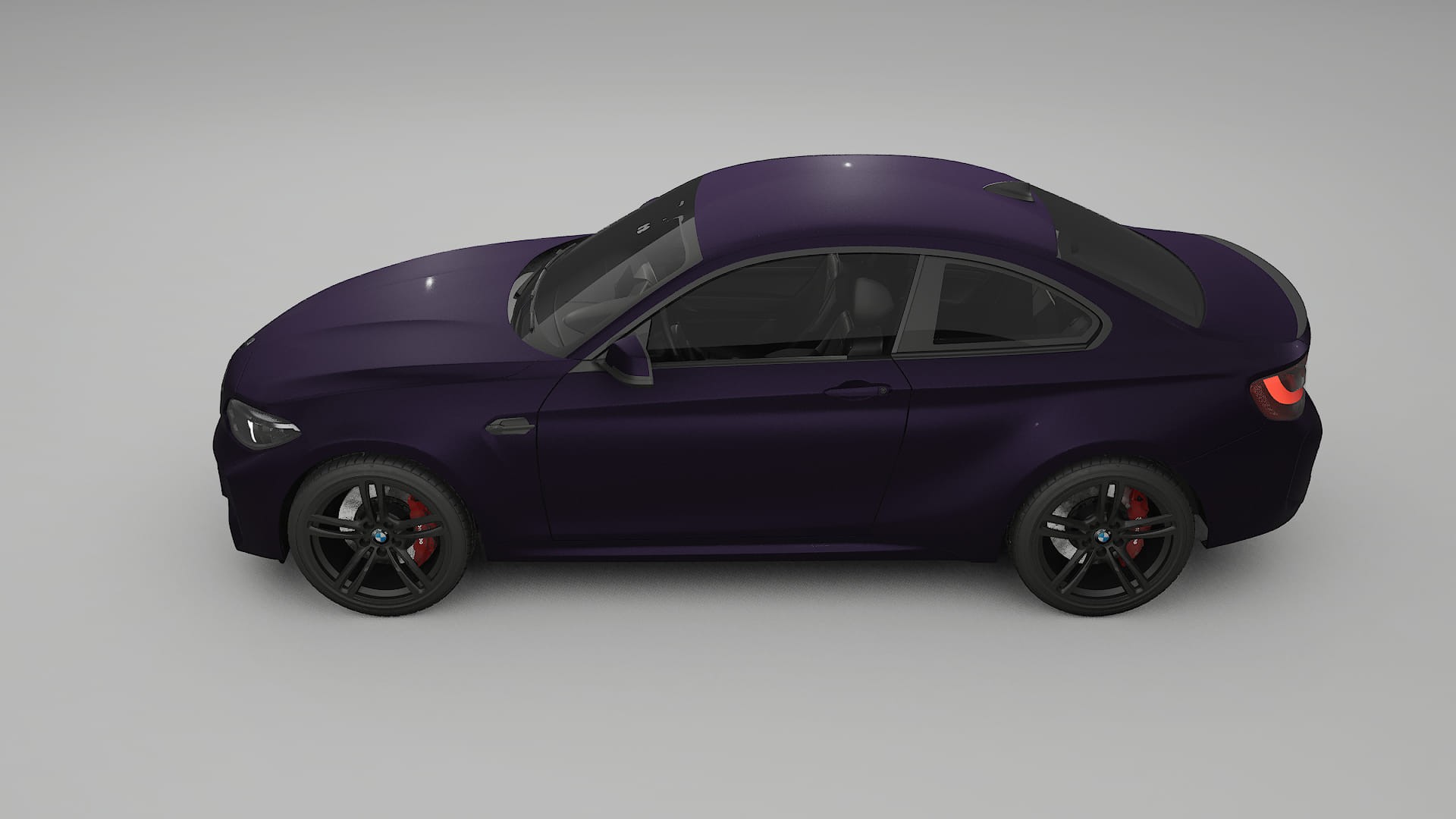 BMW M2 F87 facelift LCI TPU Lackschutzfolie | VIOLET Farbwechsel PPF – Komplett-Vorgeschnittener Kit