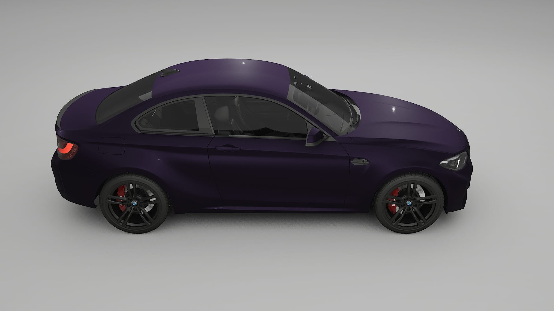BMW M2 F87 facelift LCI TPU Lackschutzfolie | VIOLET Farbwechsel PPF – Komplett-Vorgeschnittener Kit
