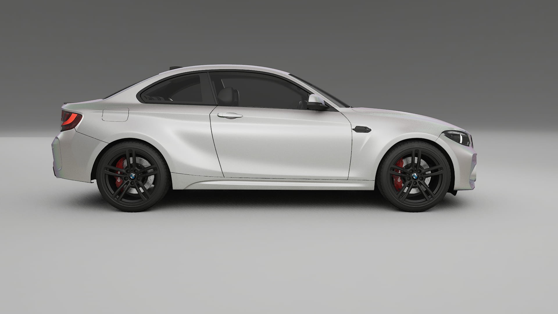 BMW M2 F87 facelift LCI TPU Lackschutzfolie | NEBULA Farbwechsel PPF – Komplett-Vorgeschnittener Kit