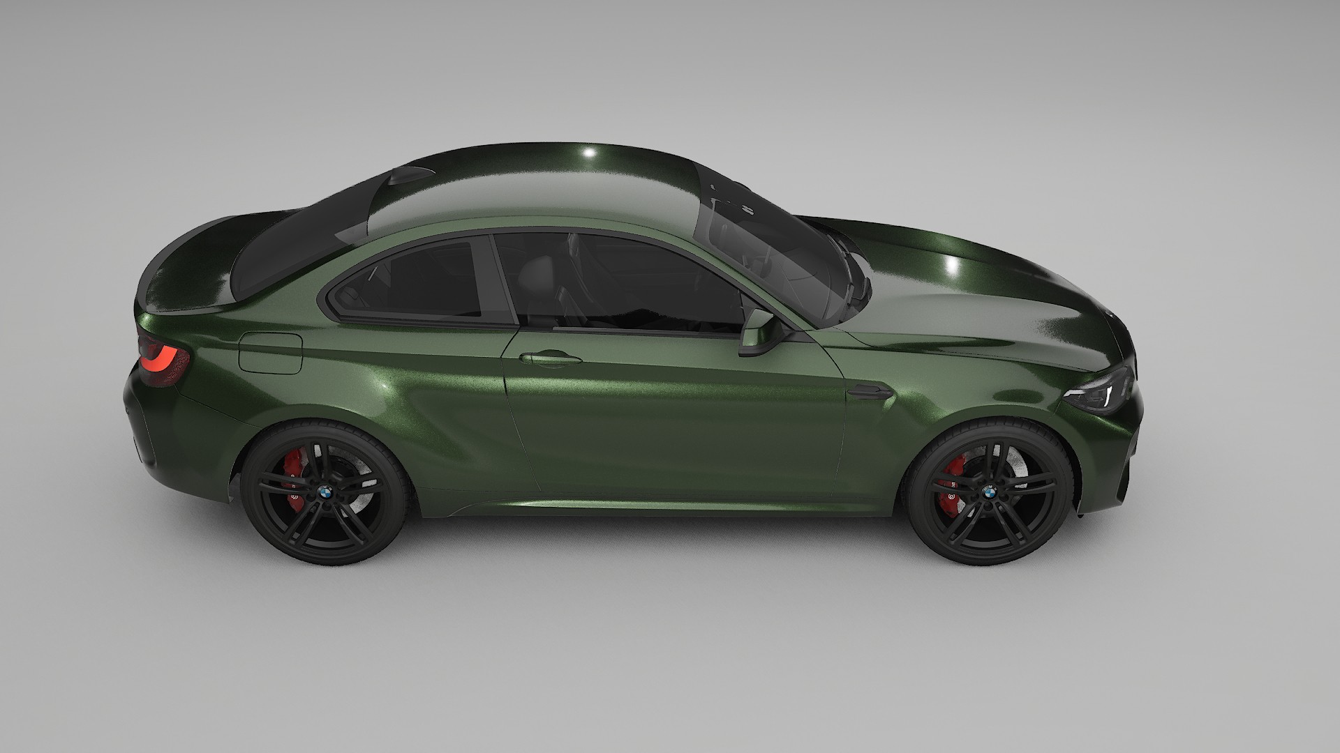 BMW M2 F87 facelift LCI TPU Lackschutzfolie | LAGOON Farbwechsel PPF – Komplett-Vorgeschnittener Kit