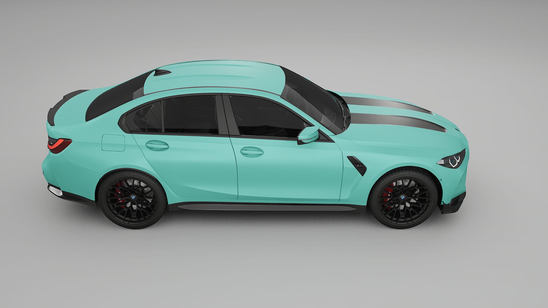 BMW M3 G80 Competition CS TPU Lackschutzfolie | FROST Farbwechsel PPF – Komplett-Vorgeschnittener Kit