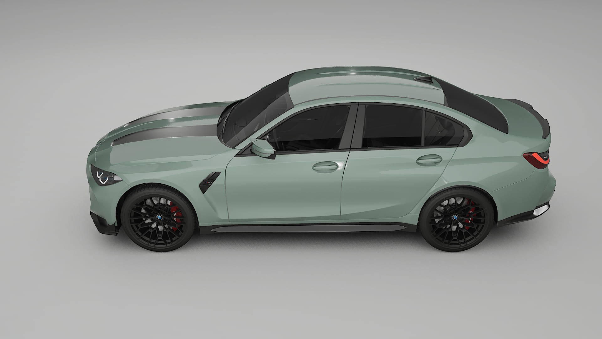 BMW M3 G80 Competition CS TPU Lackschutzfolie | CINDER Farbwechsel PPF – Komplett-Vorgeschnittener Kit