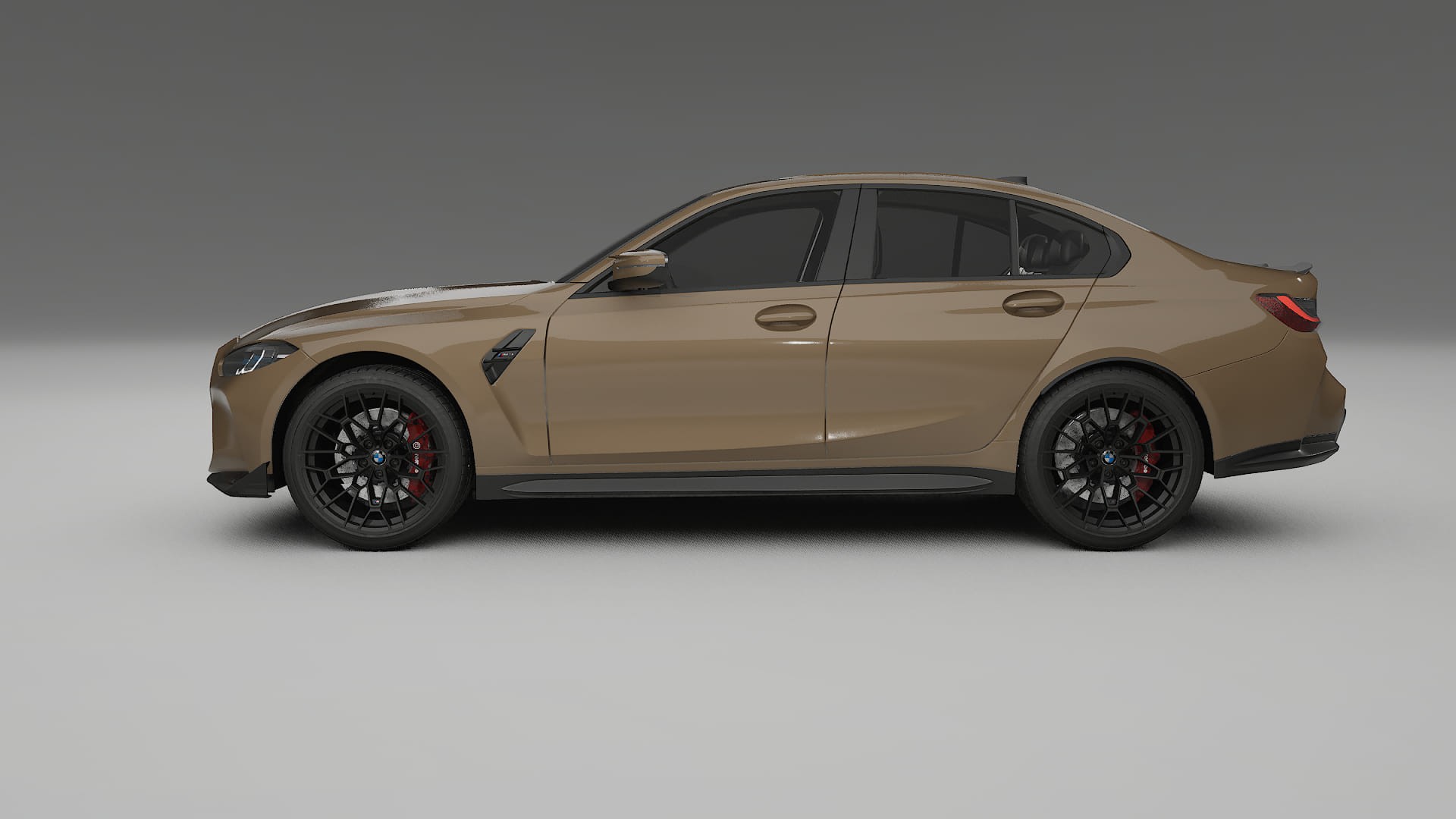 BMW M3 G80 Competition CS TPU Lackschutzfolie | SAHARA Farbwechsel PPF – Komplett-Vorgeschnittener Kit